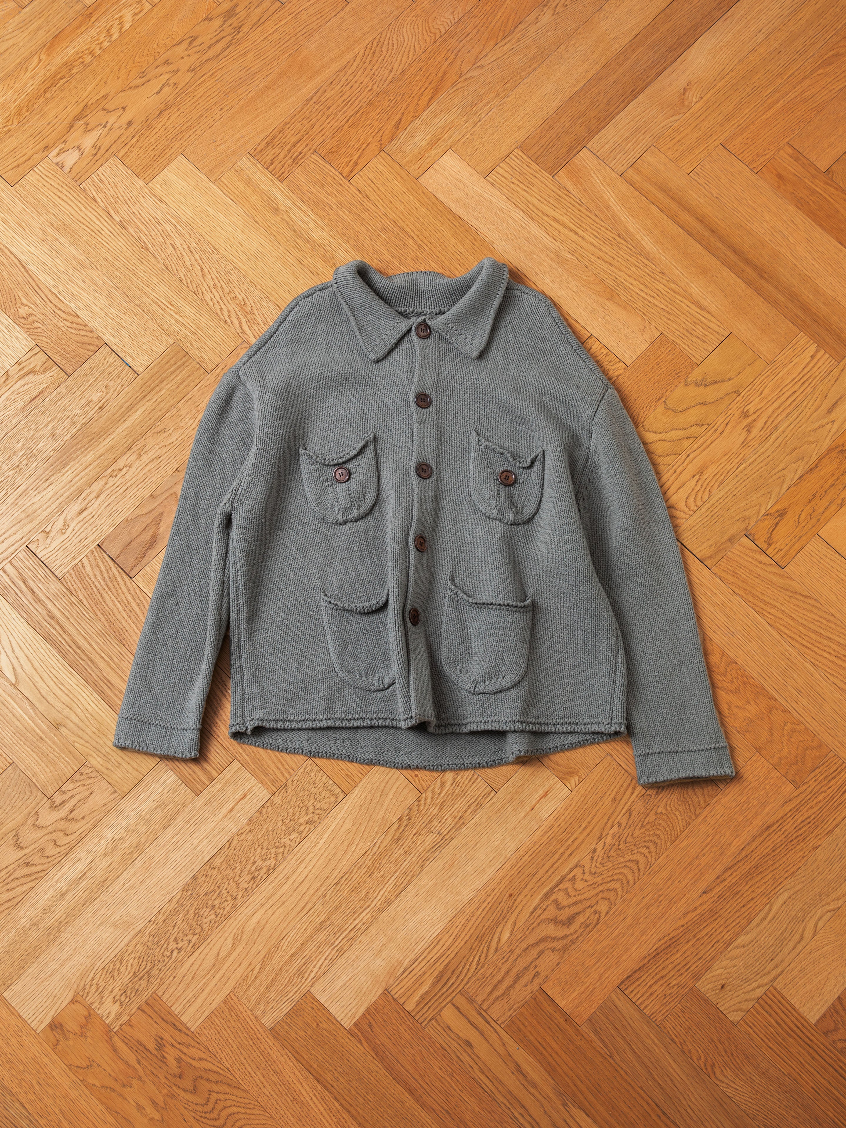 Hunter Knit Collared Cardigan | Modern Menswear by yycbvcnbmmnbm