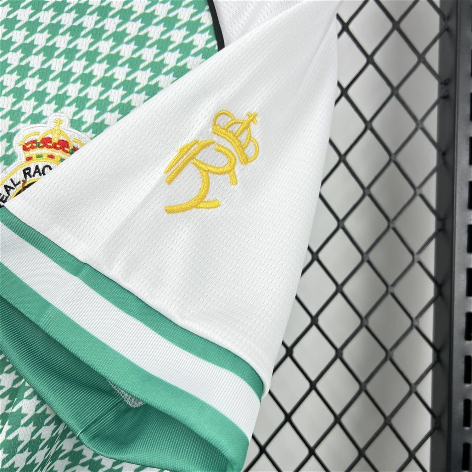 AlphaJersey-Racing de Santander 25-26 White And Green Special Jersey - Fans Version