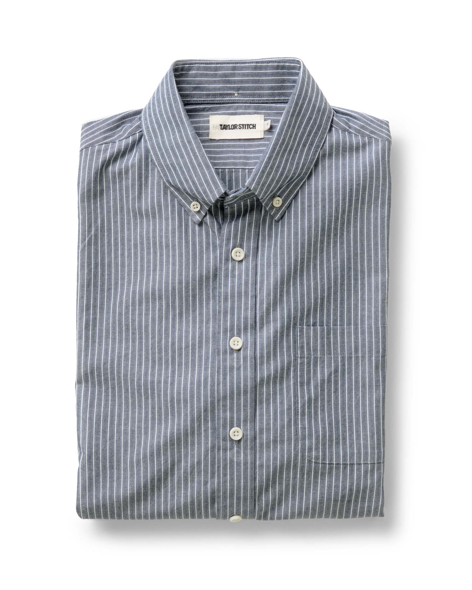 The Jack in Rinsed Indigo Stripe | Modern Menswear by yycbvcnbmmnbm
