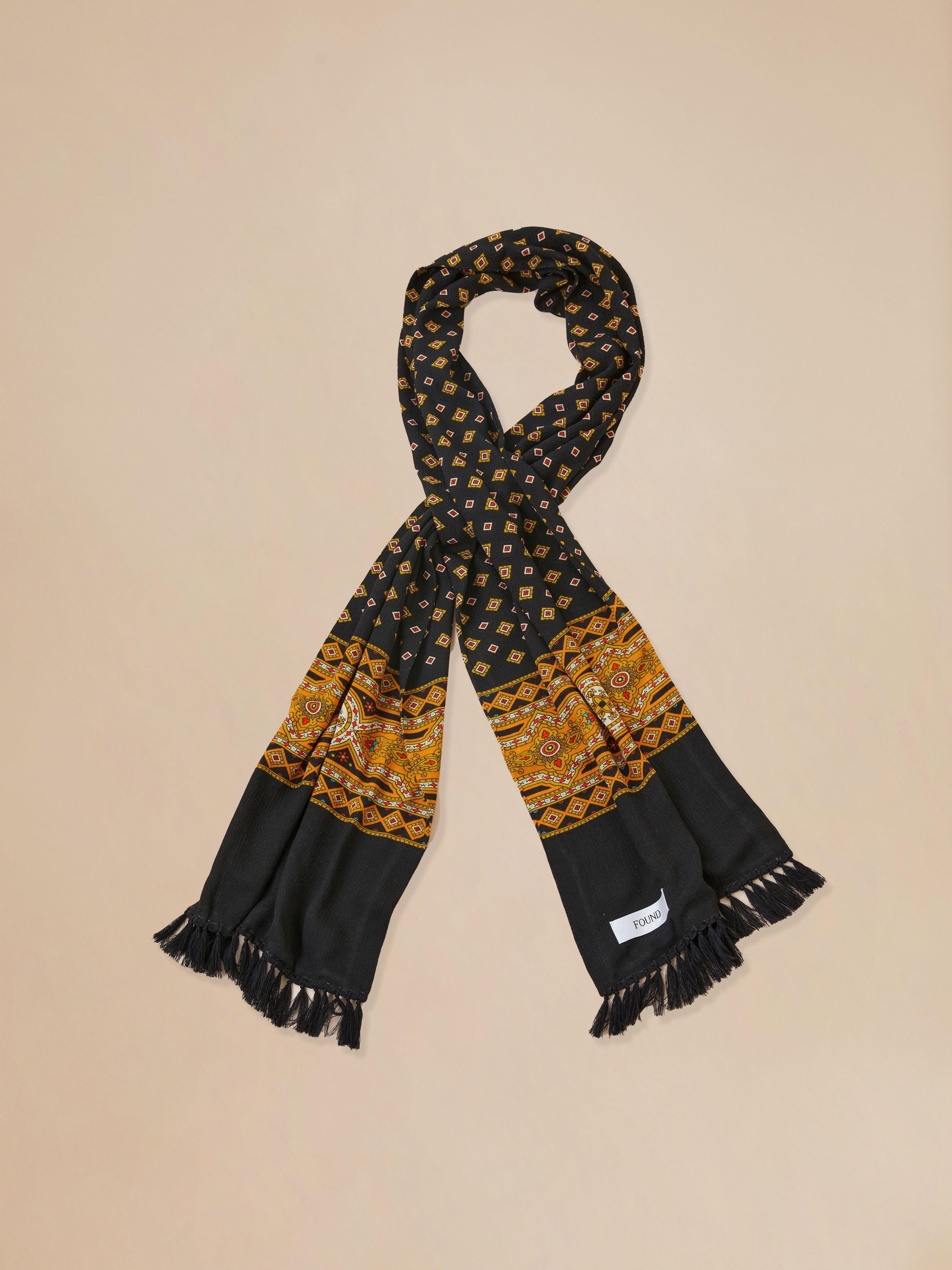 Pastures Print Scarf | Modern Menswear by yycbvcnbmmnbm