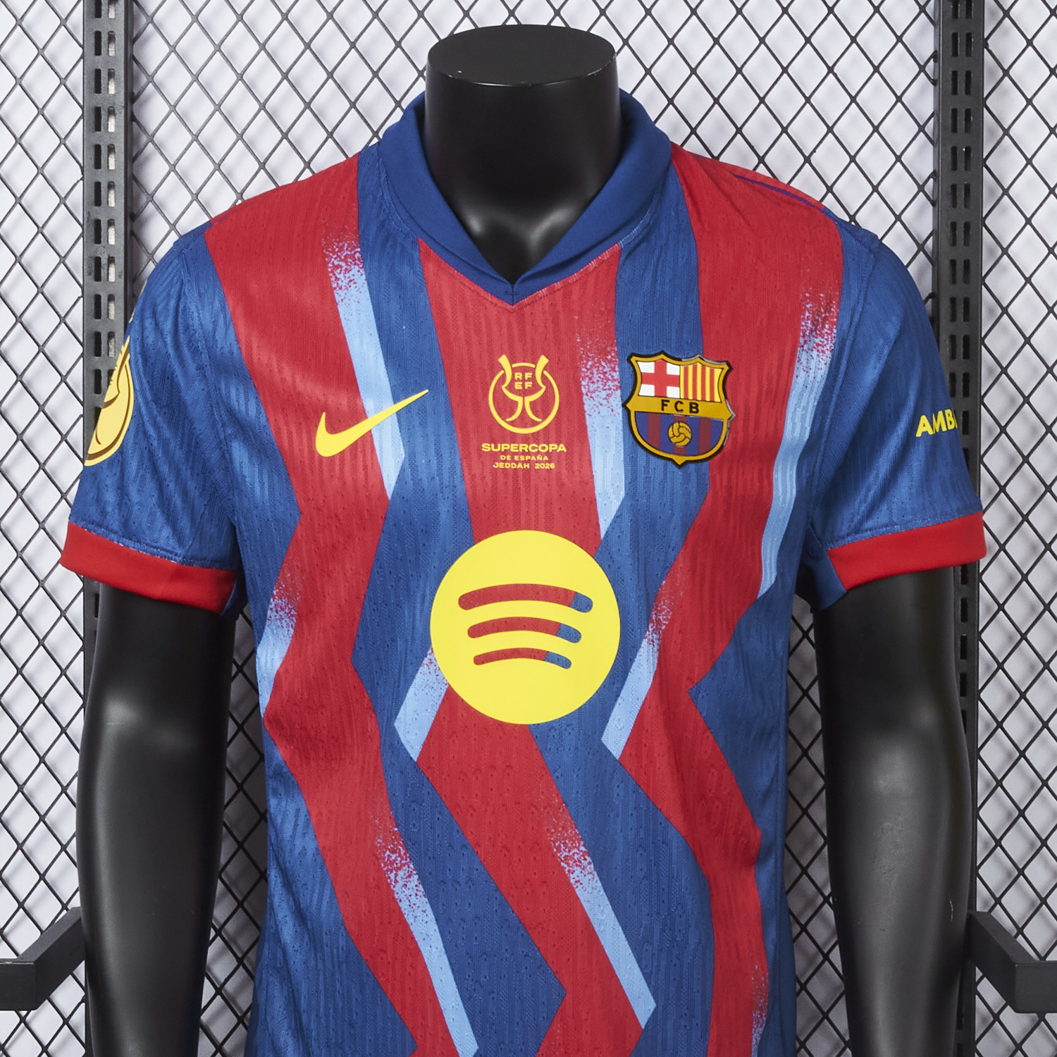 AlphaJersey-Barcelona 25-26 Supercopa De España Fourth Jersey - Player Version