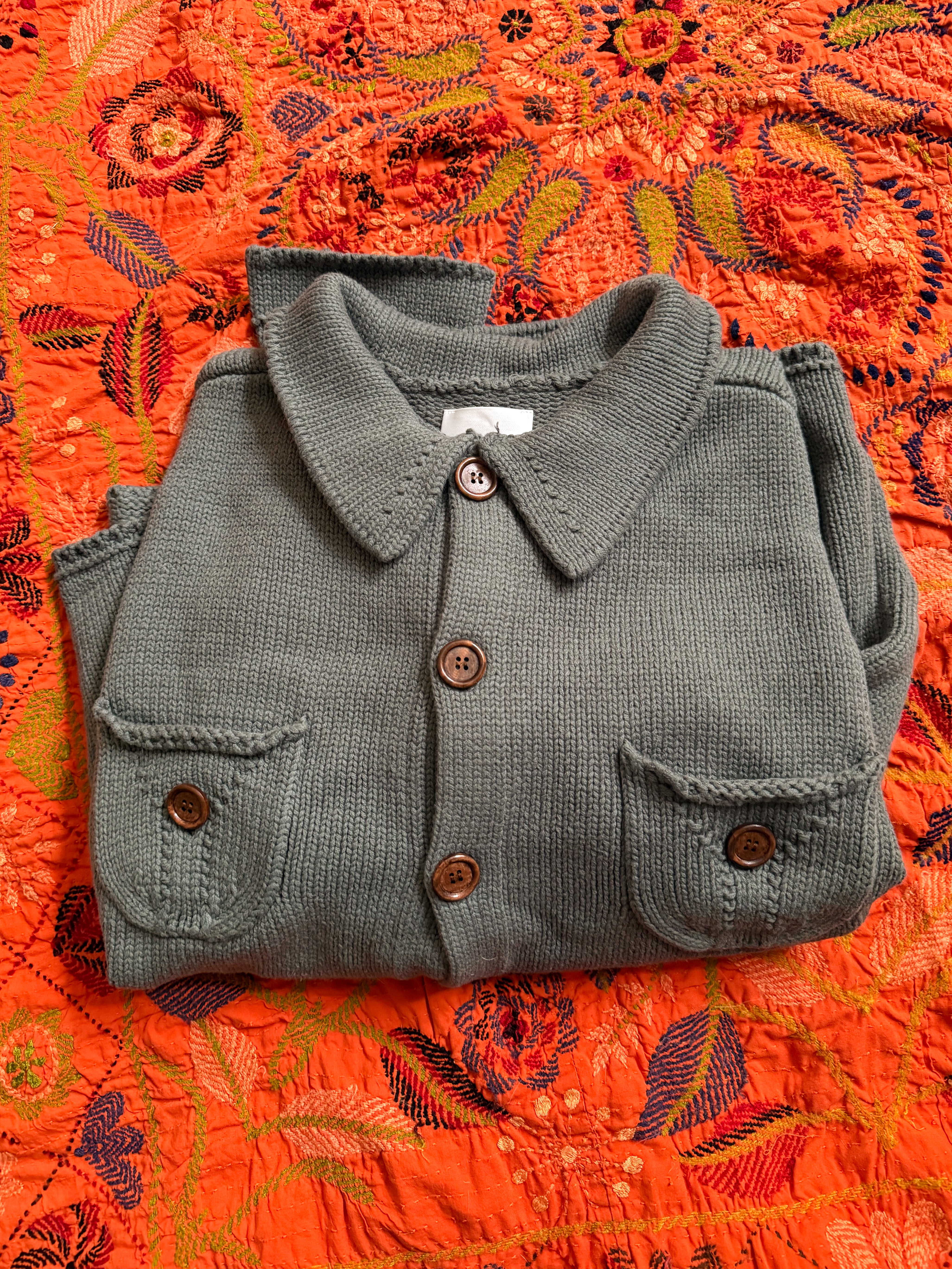 Hunter Knit Collared Cardigan | Modern Menswear by yycbvcnbmmnbm