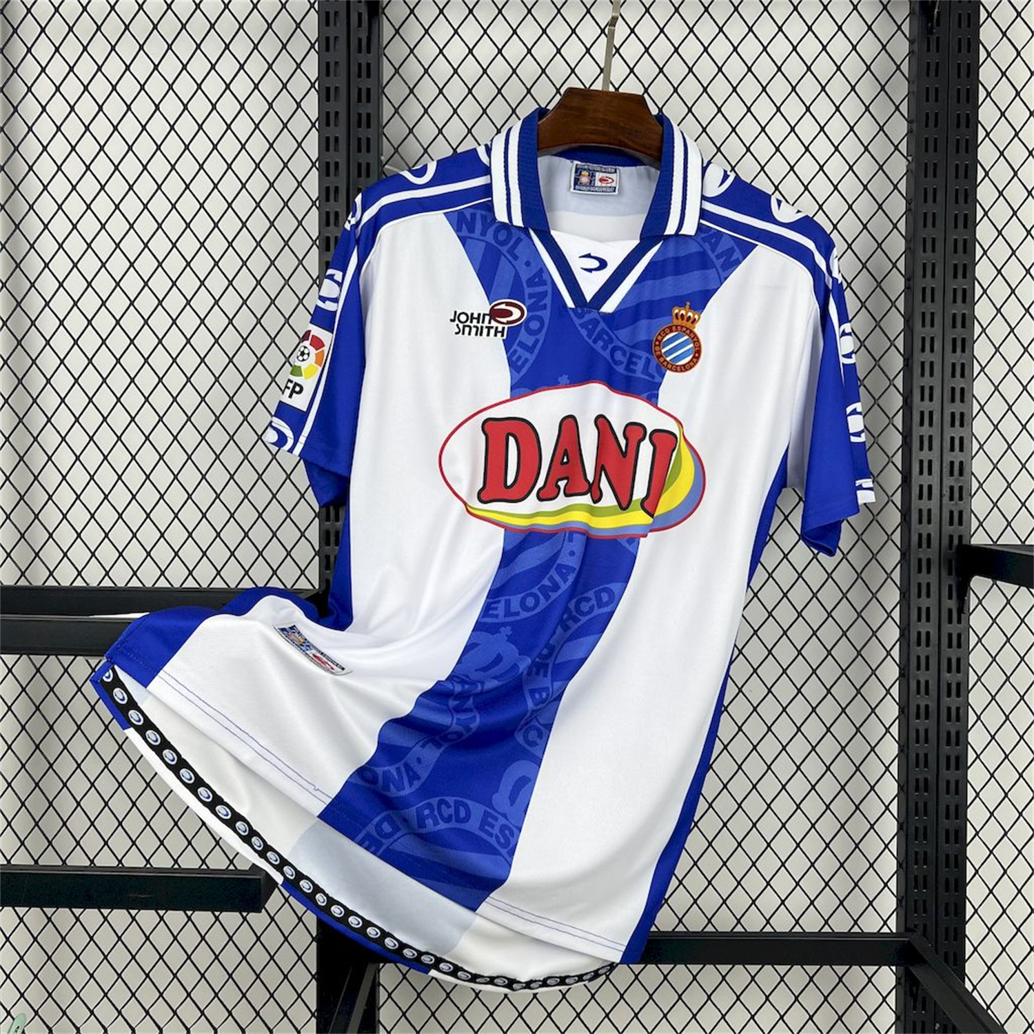 AlphaJersey-Retro RCD Espanyol 1999-00 Home Jersey