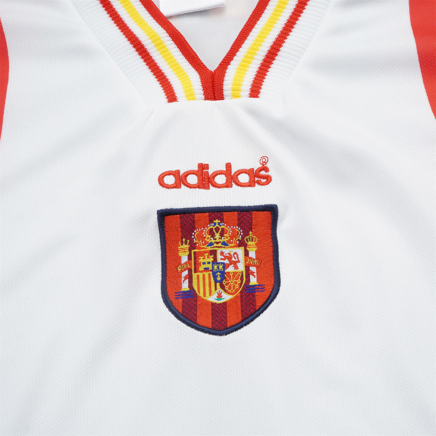 AlphaJersey-Retro Spain 1996 Away White Kids Kit