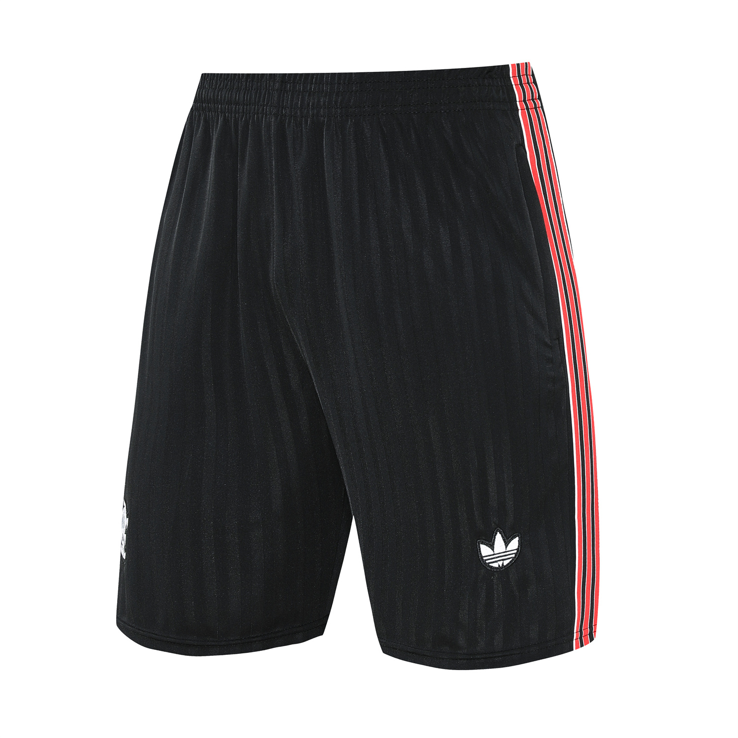 AlphaJersey-Flamengo 25-26 Short-Sleeve Training Set - Red Top & Black Shorts