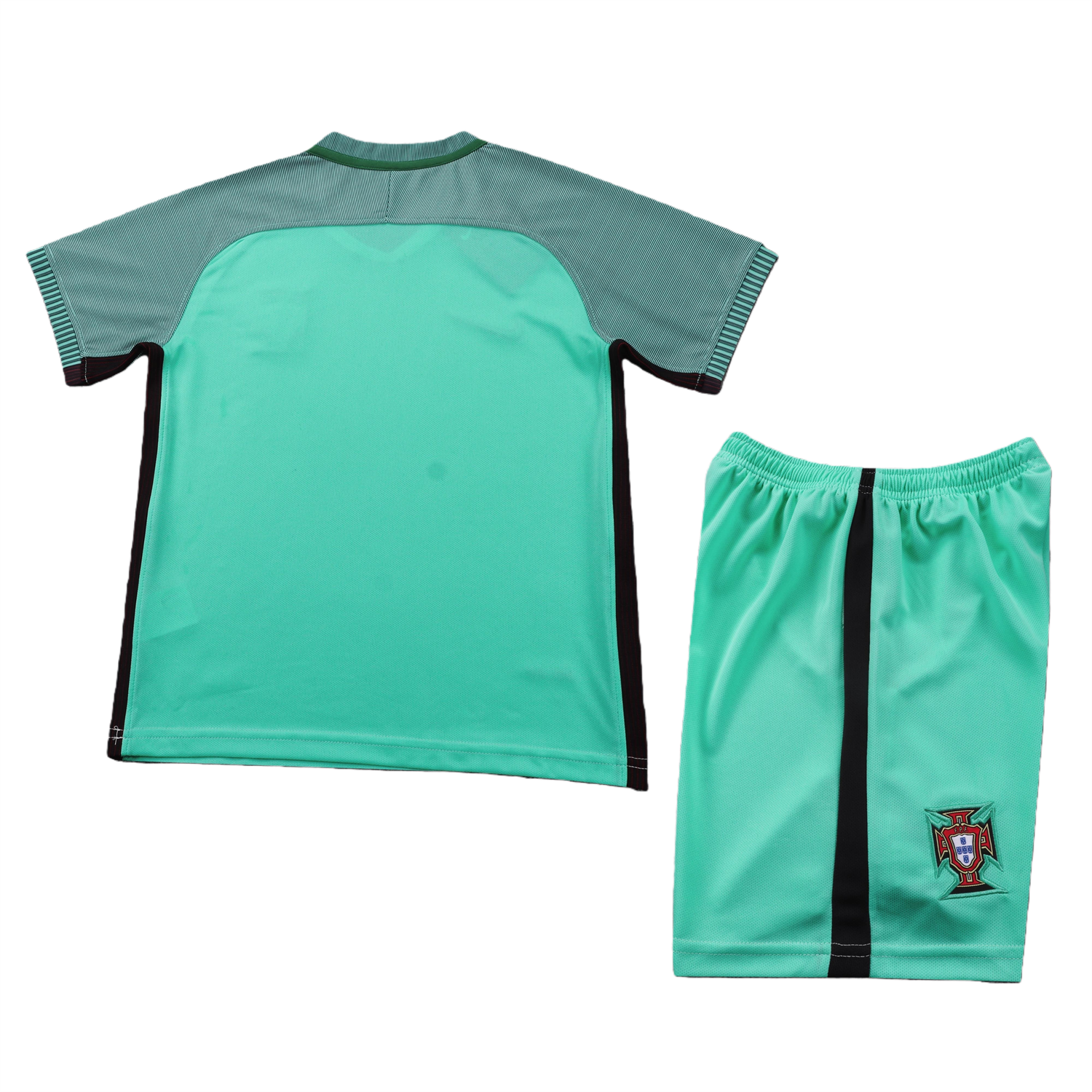 AlphaJersey-Retro Portugal 2016 Away Kids Kit