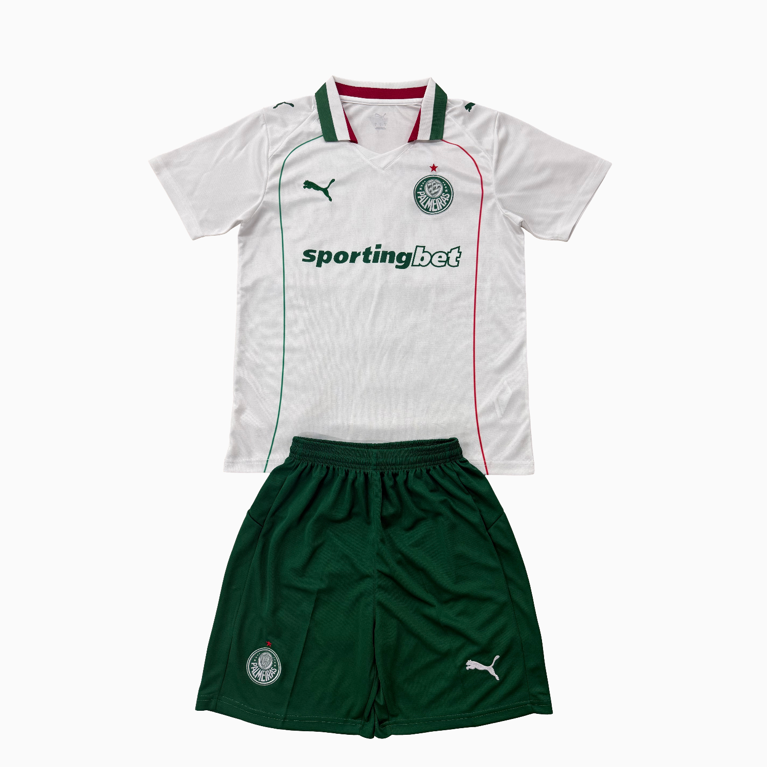 AlphaJersey-Palmeiras 26-27 Away Men's Adult Jersey Set - Fans Version
