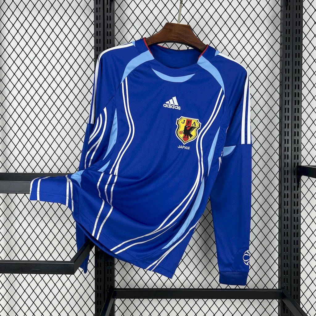 AlphaJersey-Retro Japan 2006 Home Long Sleeves Jersey
