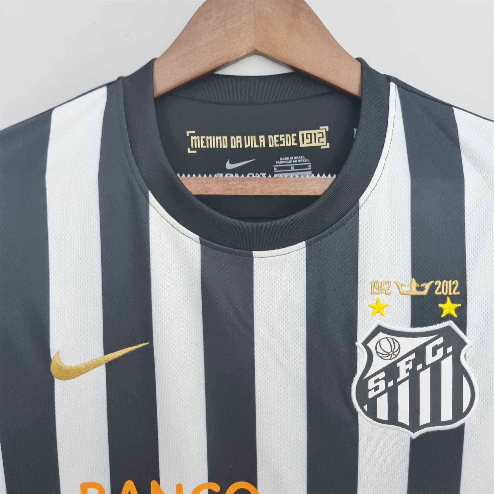 AlphaJersey-Retro Santos 2012 Away Stadium Jersey