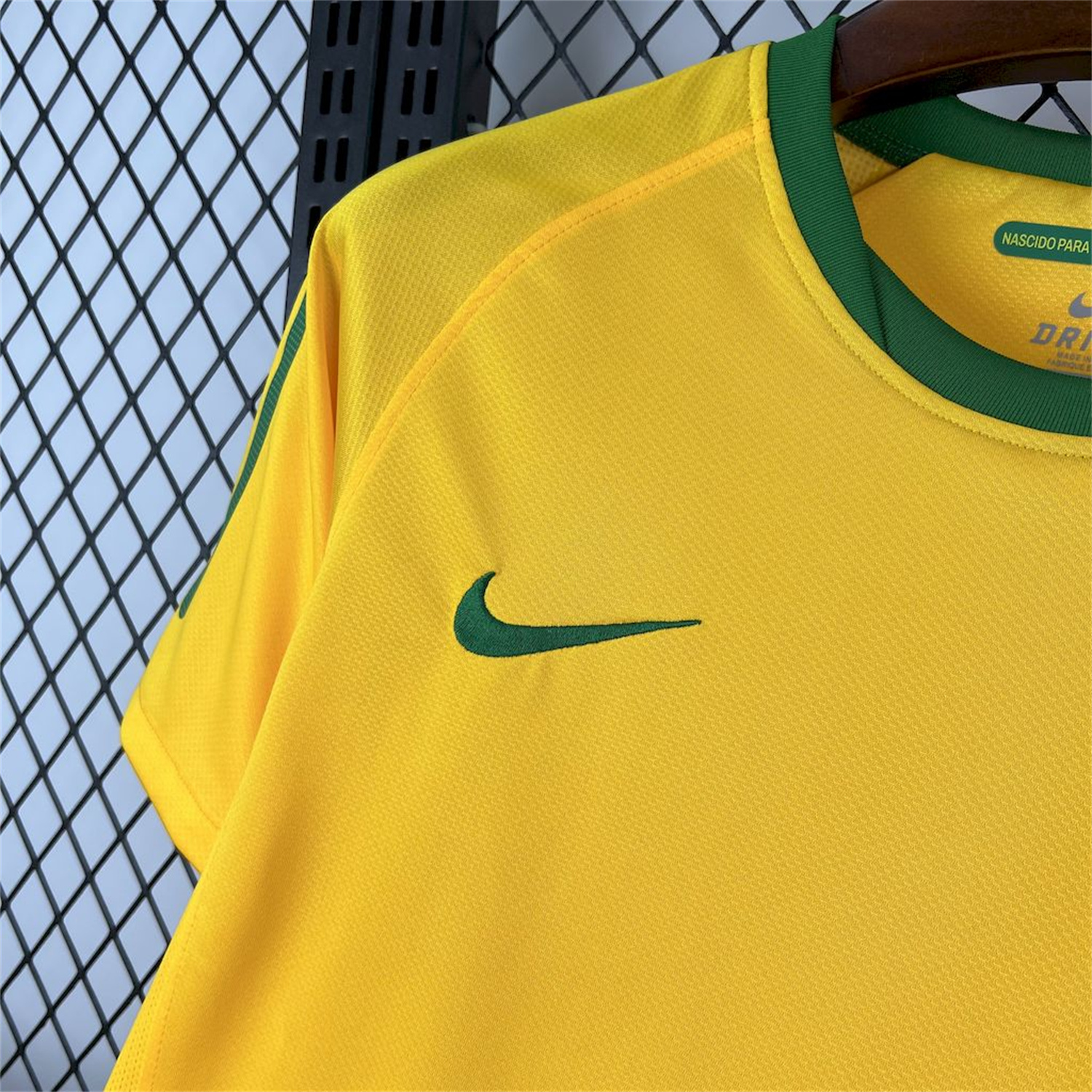 AlphaJersey-Retro Brazil 2010 Home Jersey