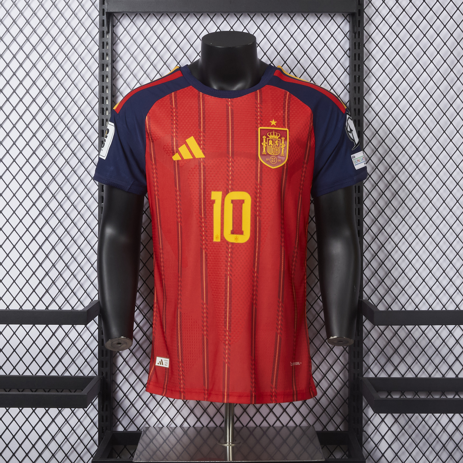 AlphaJersey-Spain 2026 Home Jersey - Player Version