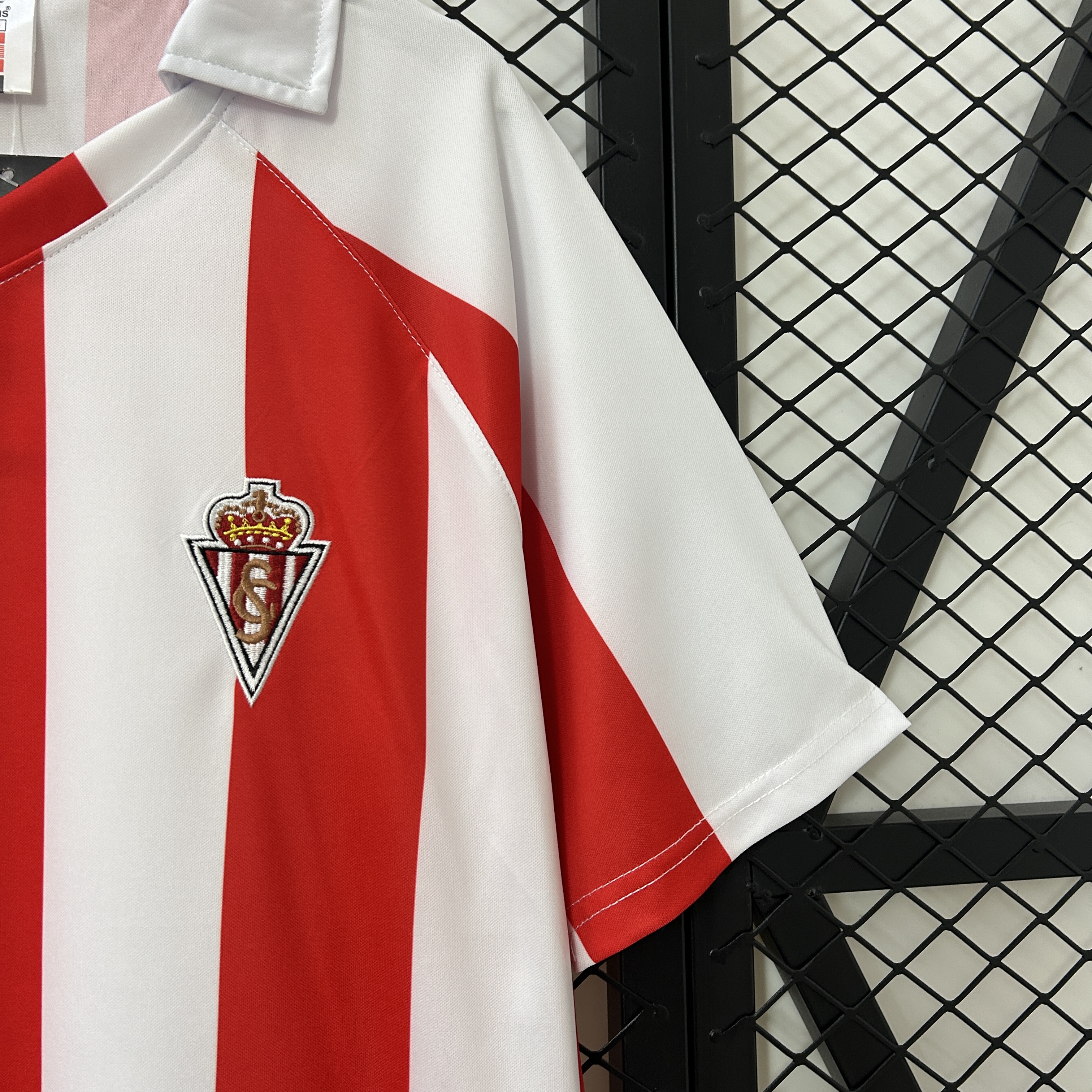 AlphaJersey-Retro Sporting Gijon 1986-87 Home Jersey