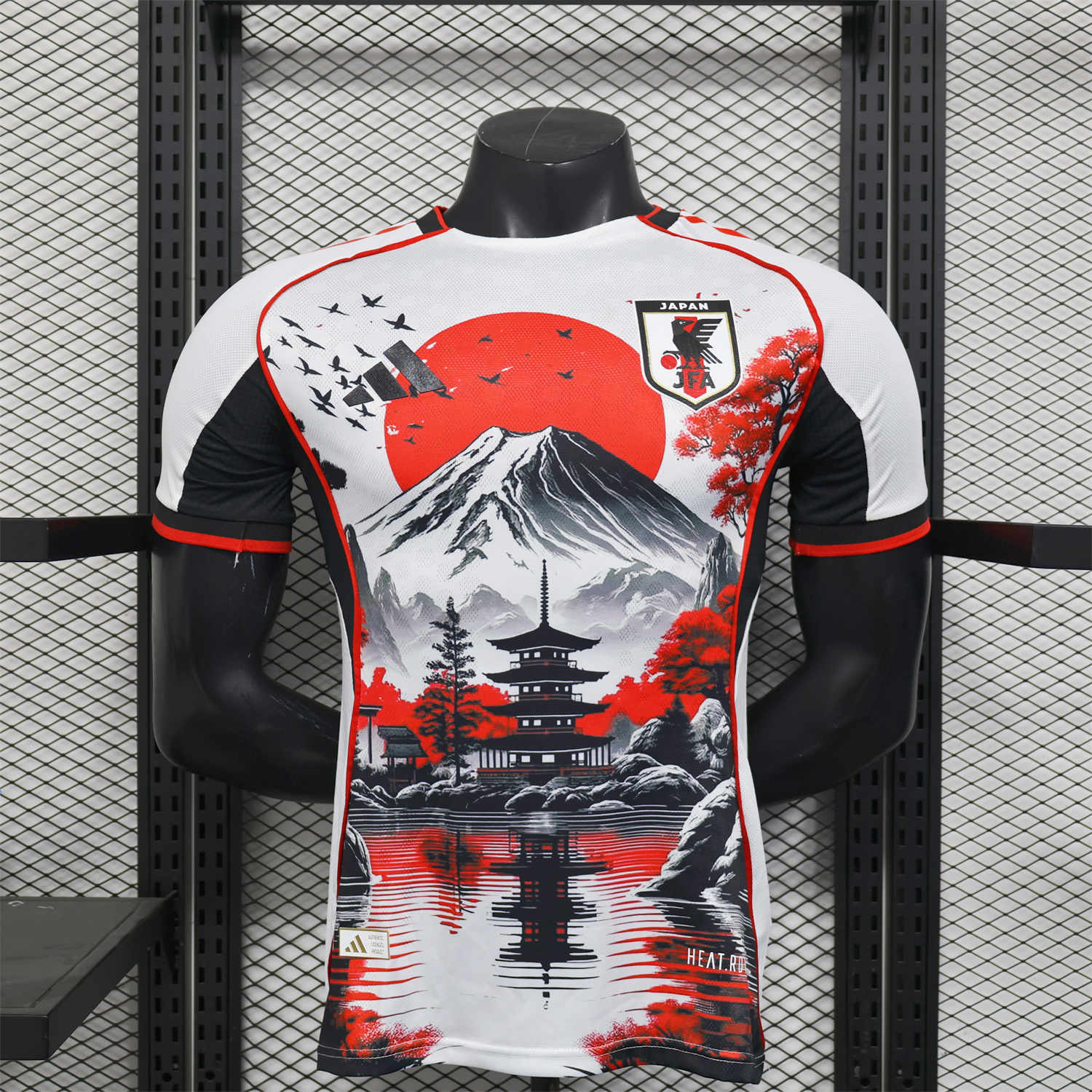 AlphaJersey-Japan 25-26 Red Maple Mount Fuji Special Edition Jersey - Player Version