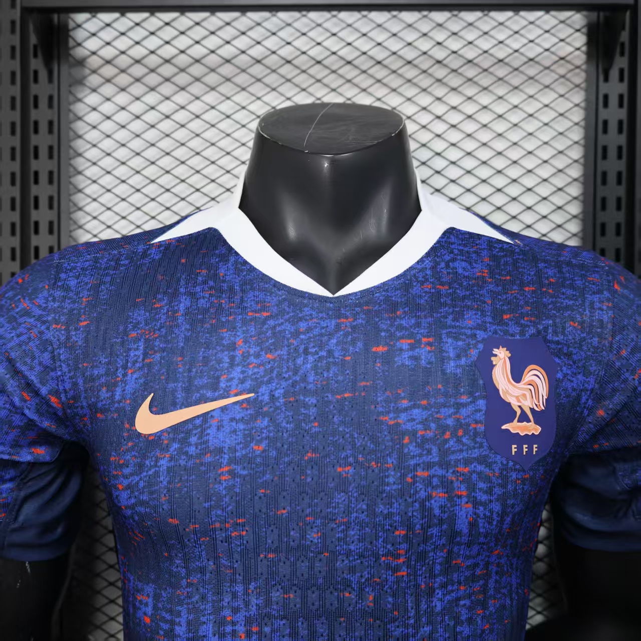 AlphaJersey-France 2025 Women's Team Home Jersey - Men's Player Version
