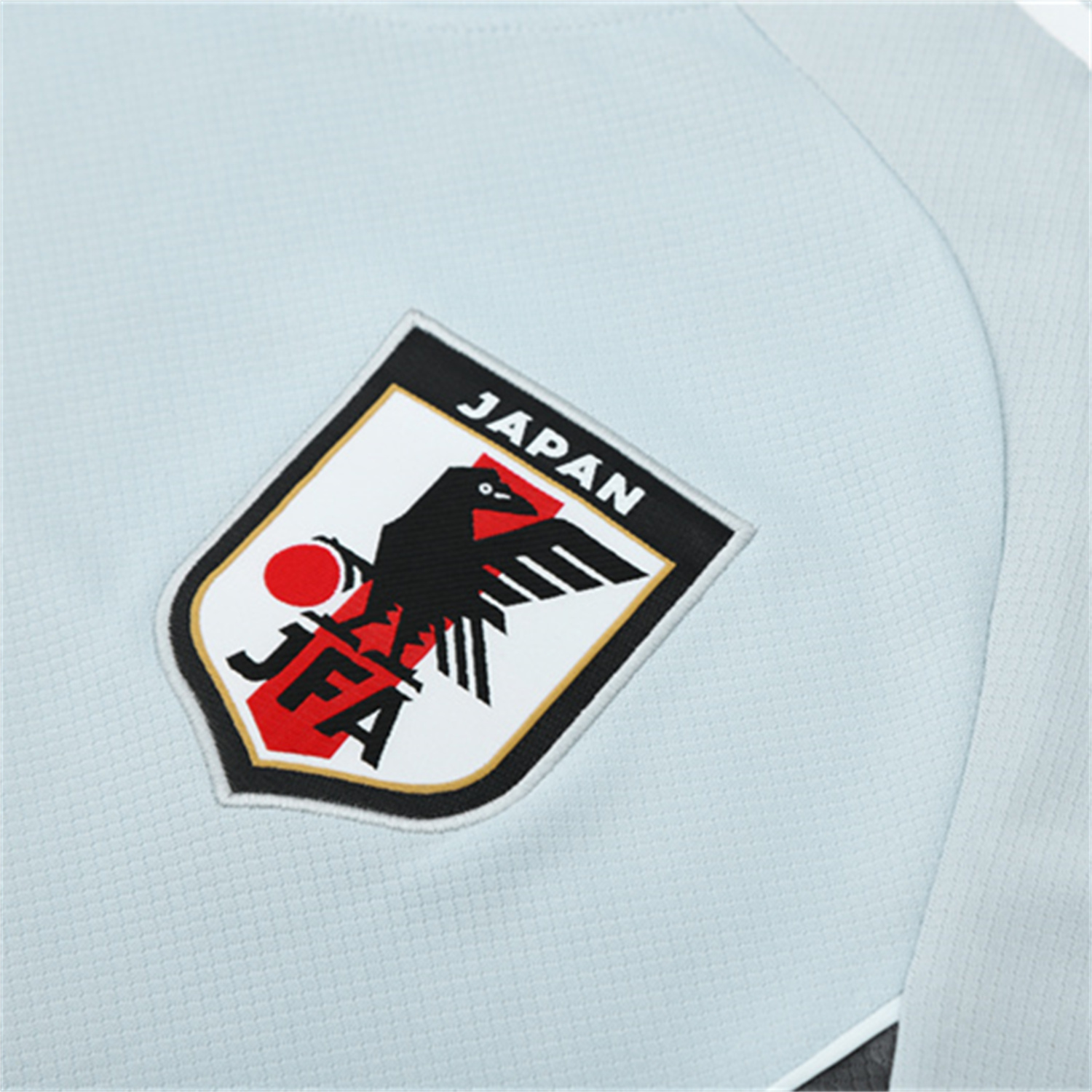 AlphaJersey-Japan 25-26 Short-Sleeve Training Set - Light Blue Top and Black Shorts