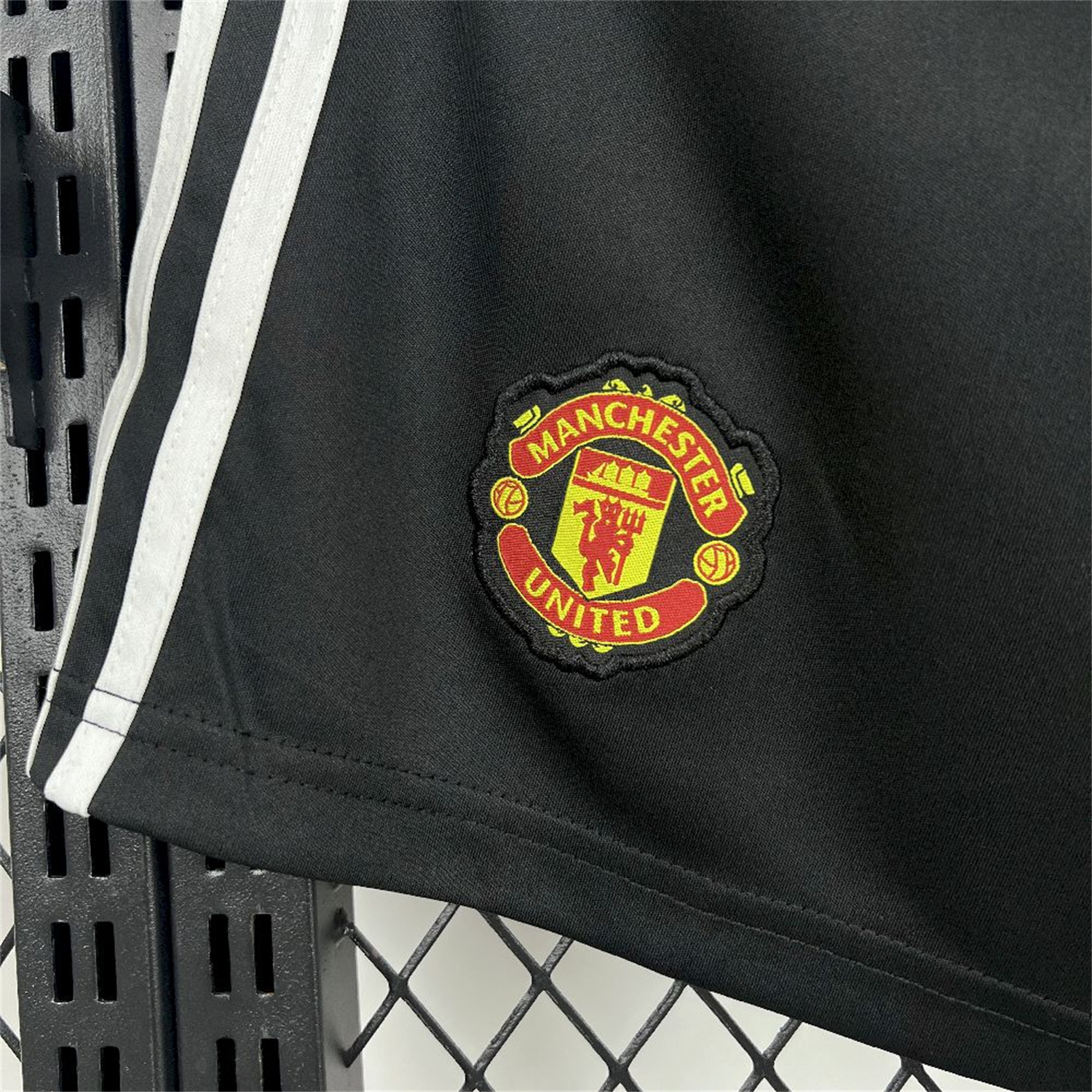 AlphaJersey-Manchester United 25-26 Home Black Shorts - Fans Version