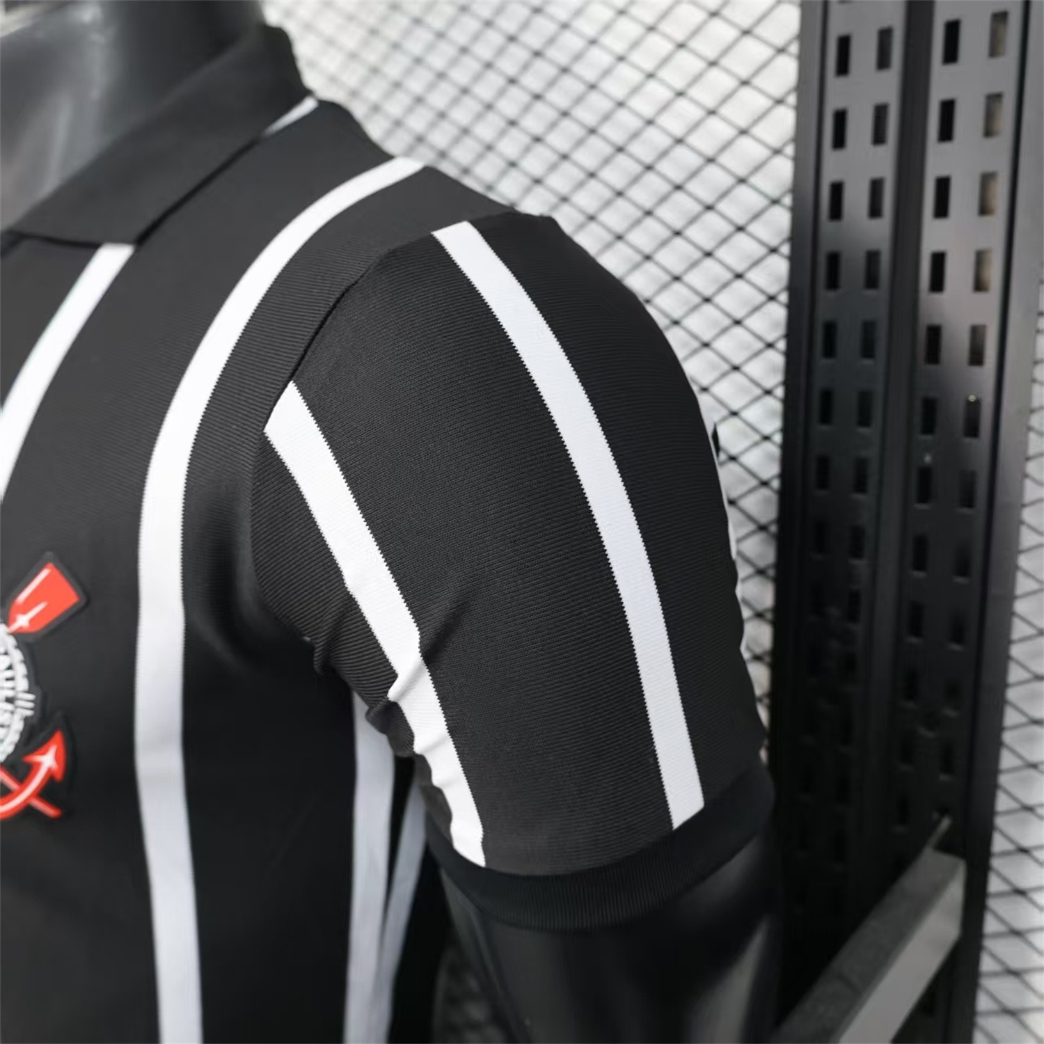 AlphaJersey-Corinthians 25-26 Black And White Special Jersey - Player Version