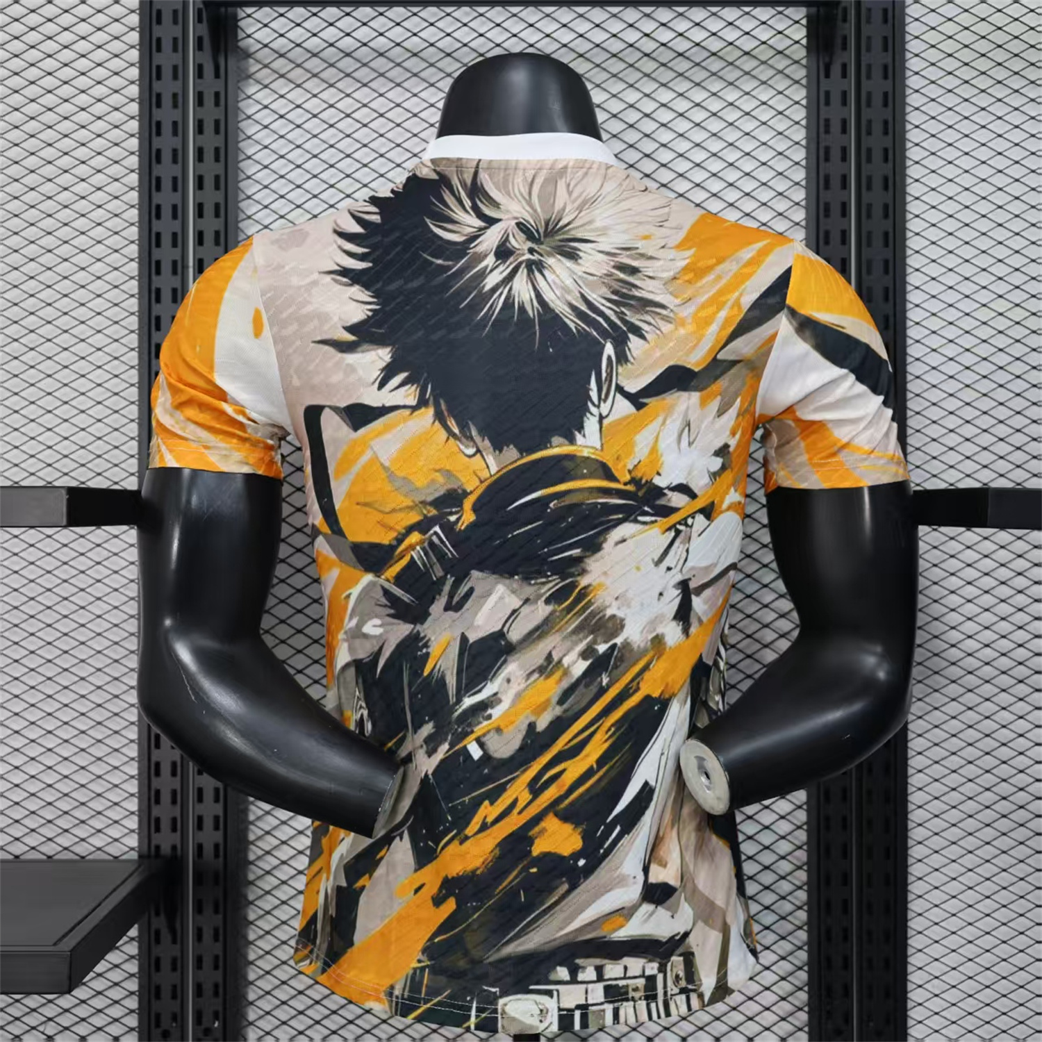 AlphaJersey-Japan 25-26 Naruto Uzumaki's Nine-Tailed Fox Mode Special Jersey - Player Version