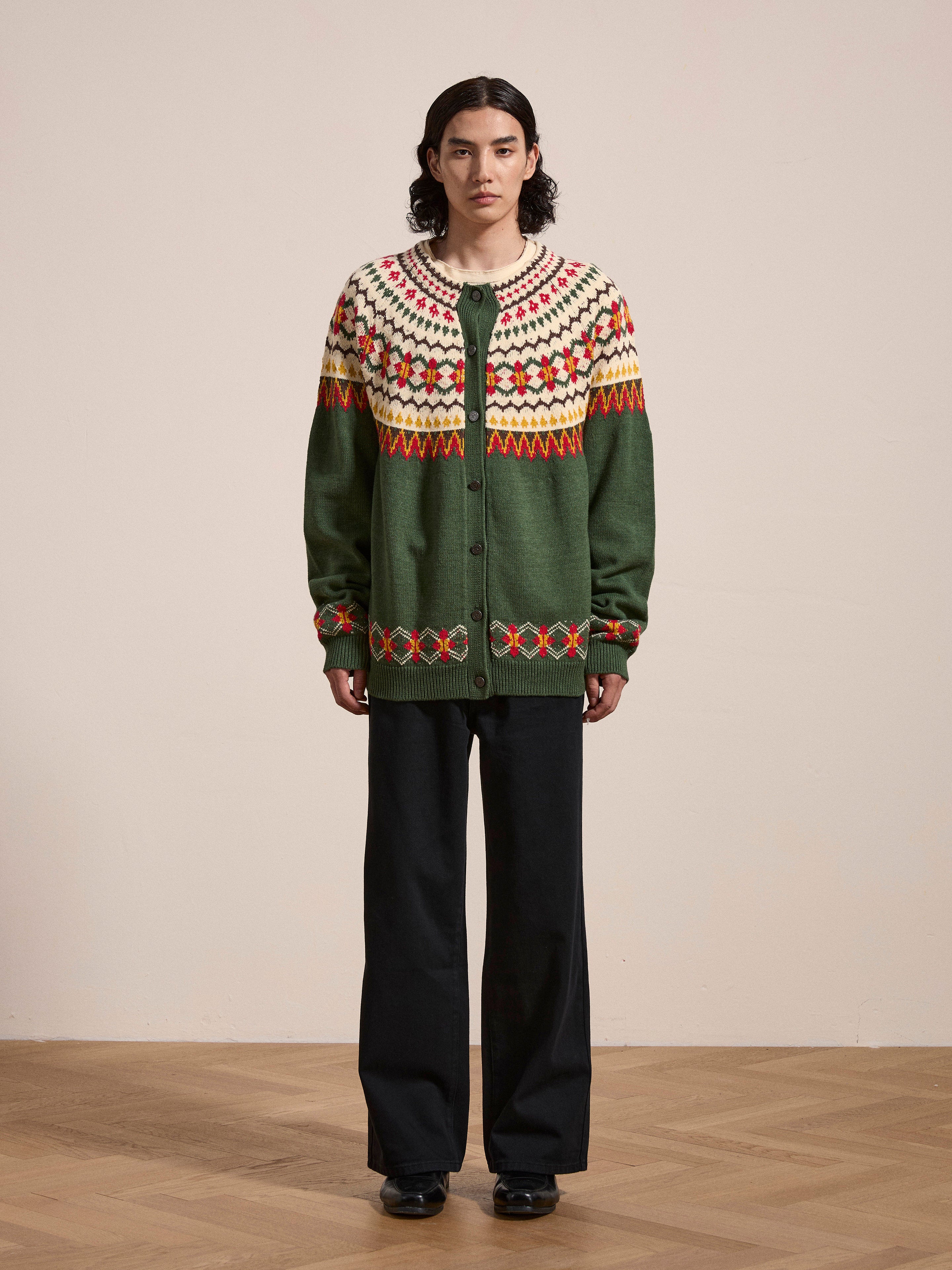 Jahan Isles Knit Cardigan | Modern Menswear by yycbvcnbmmnbm
