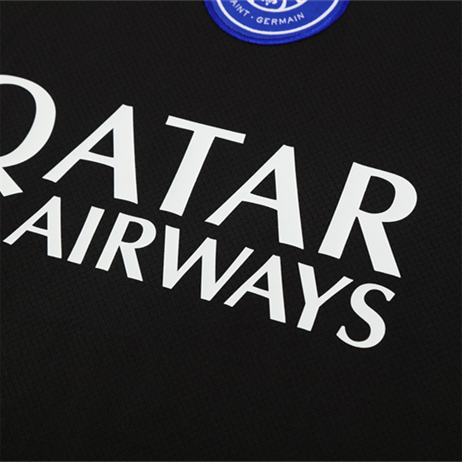 AlphaJersey-Paris Saint-Germain PSG 25-26 Kids Short-Sleeve Training Set - White Edge Black Top & Black Shorts