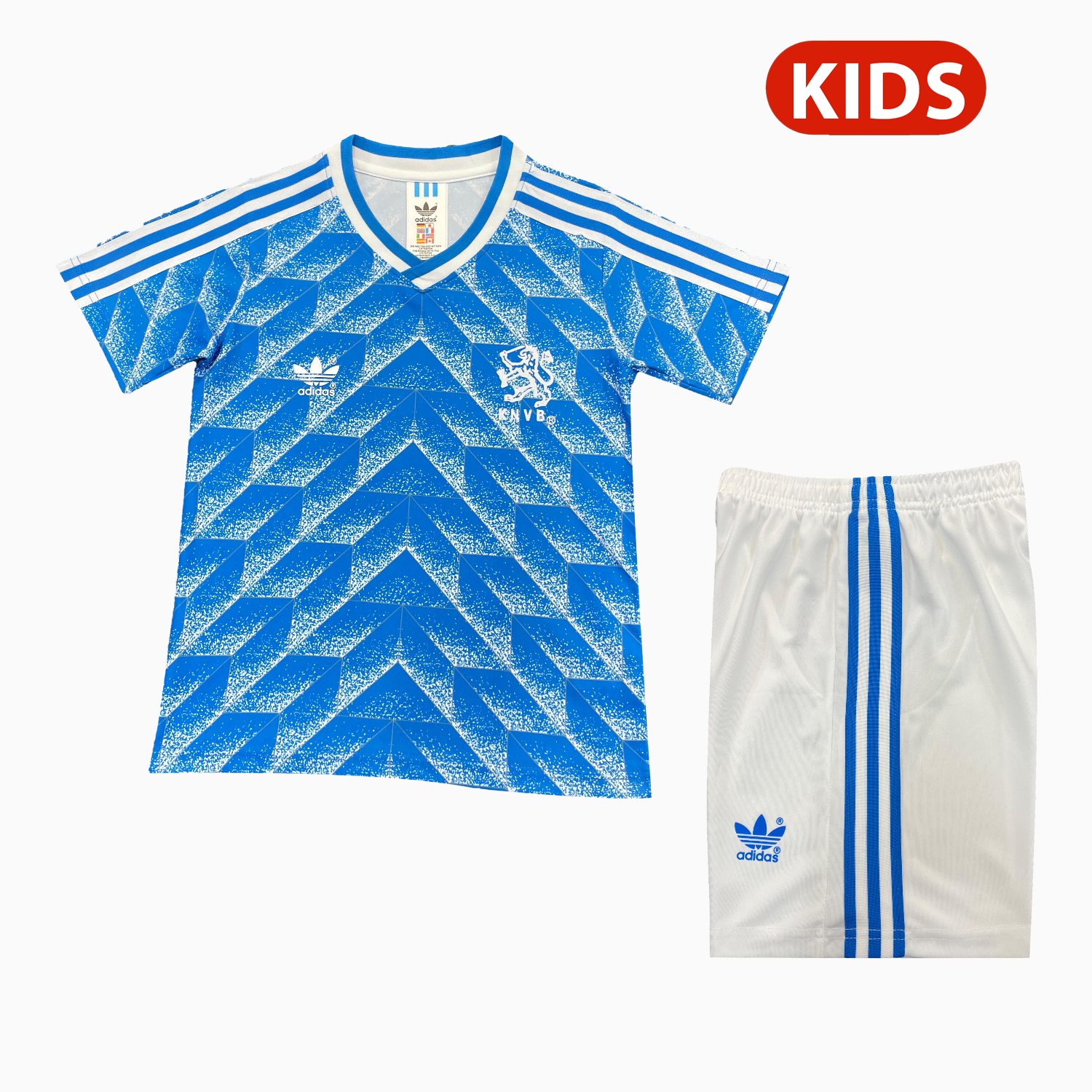 AlphaJersey-Retro Netherlands 1988 Away Kids Kit