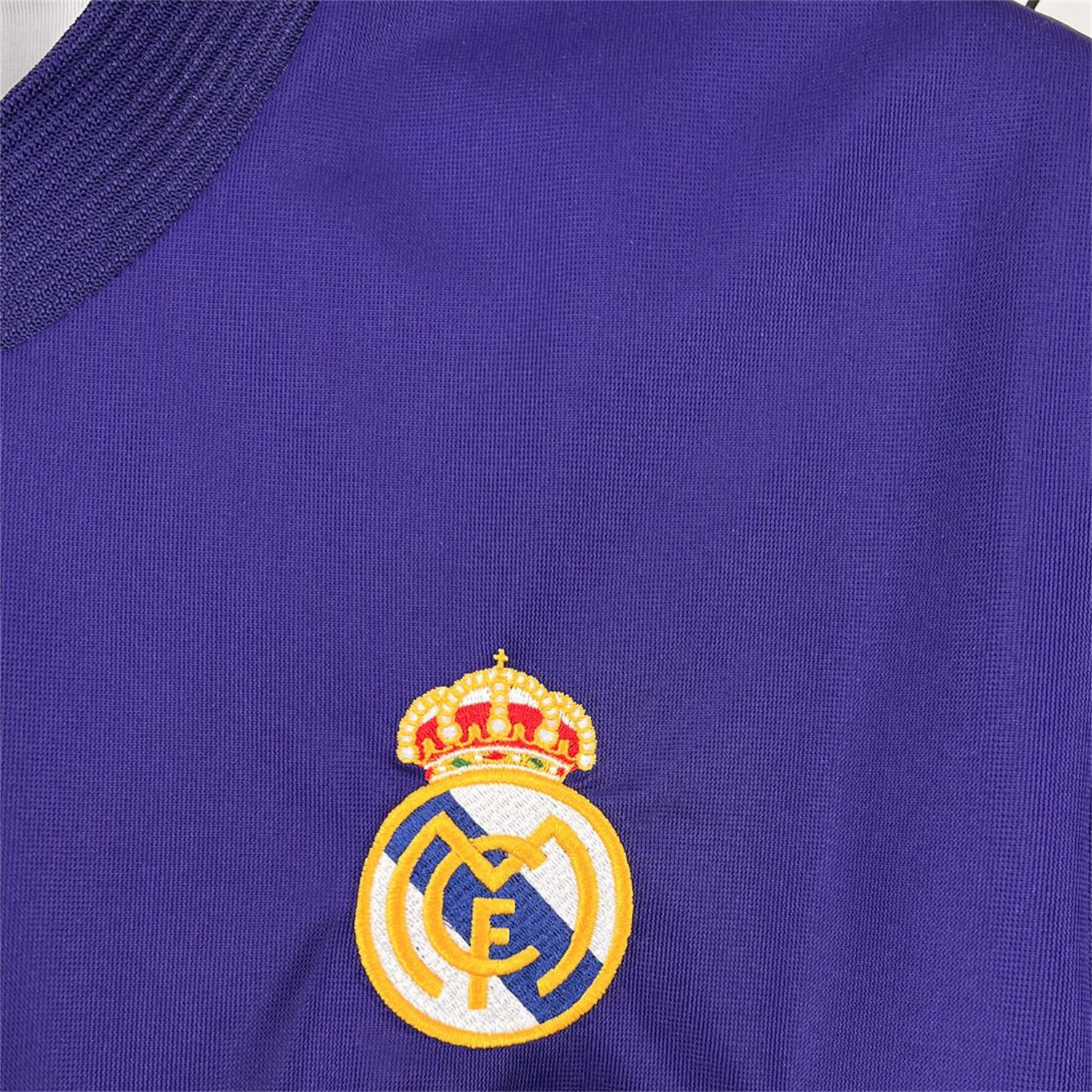 AlphaJersey-Retro Real Madrid 2002-03 Reversible Double-sided Centenary Third Unsponsored Jersey