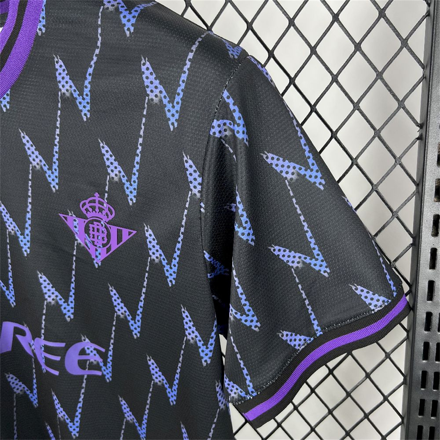 AlphaJersey-Real Betis 25-26 Black Training Jersey - Fans Version
