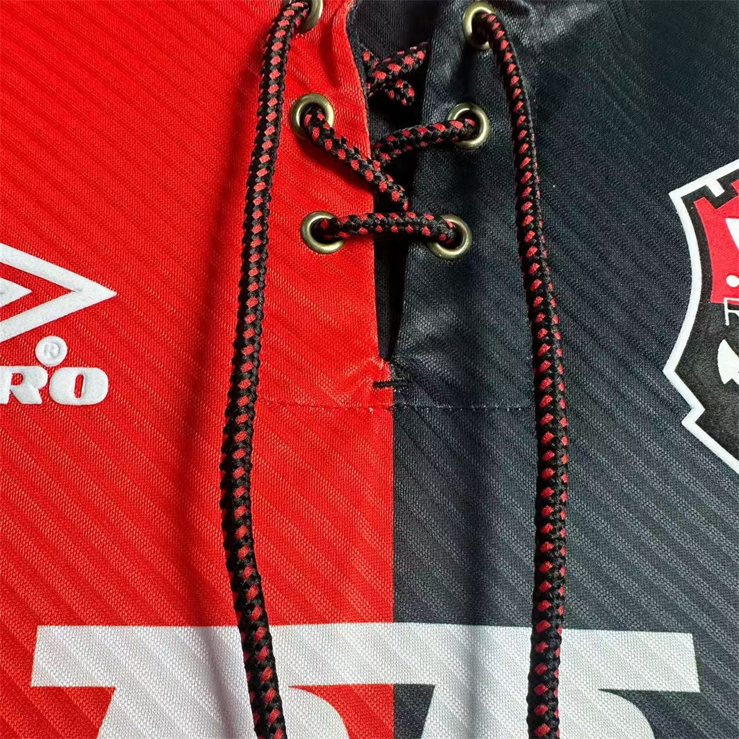 AlphaJersey-Retro Flamengo 1995 Centenary Anniversary Jersey with Printed Number 100