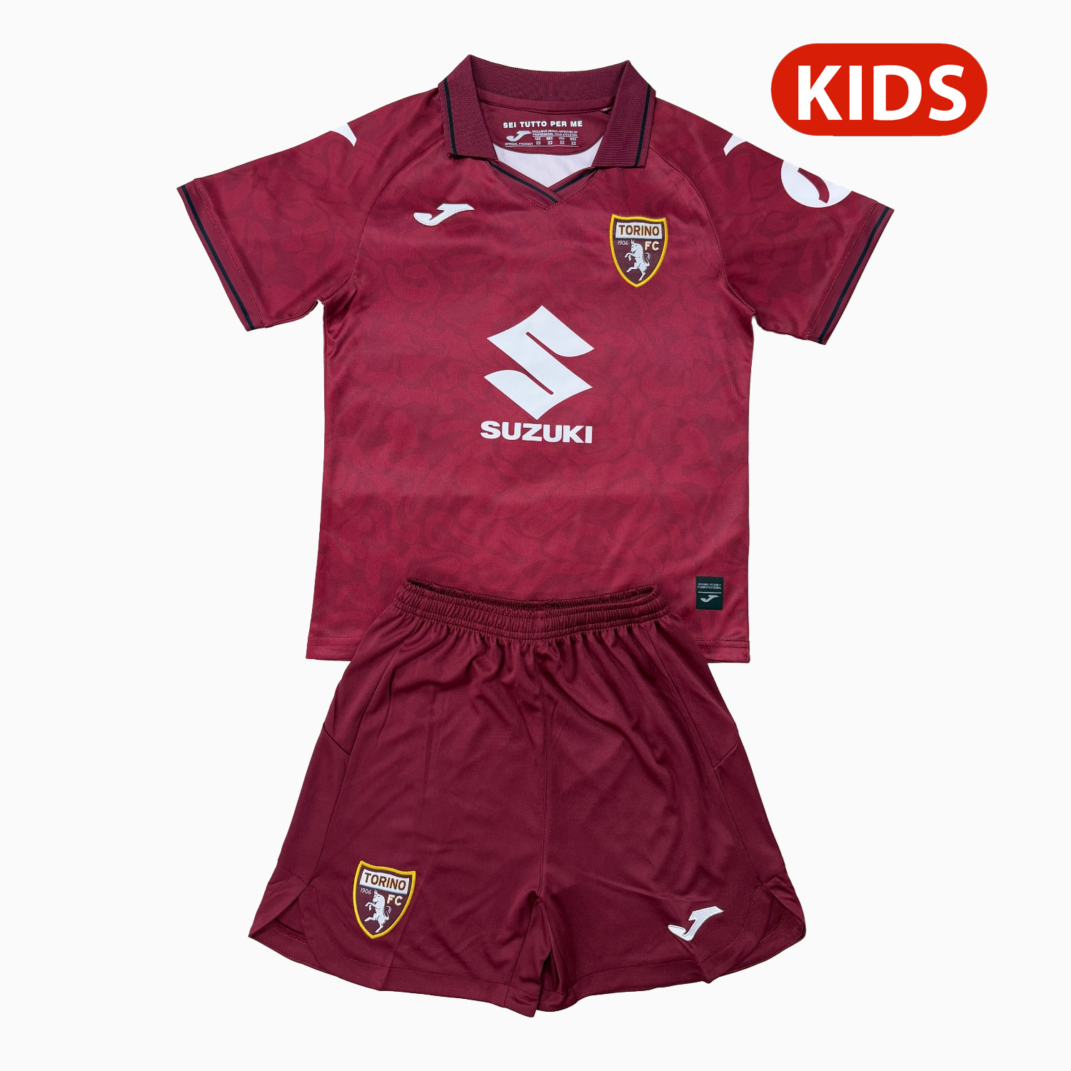 AlphaJersey-Torino 25-26 Home Kids Kit