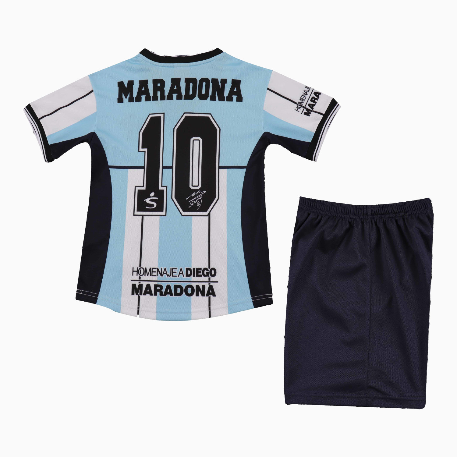 AlphaJersey-Retro Argentina 2001 Maradona Special Kids Kit