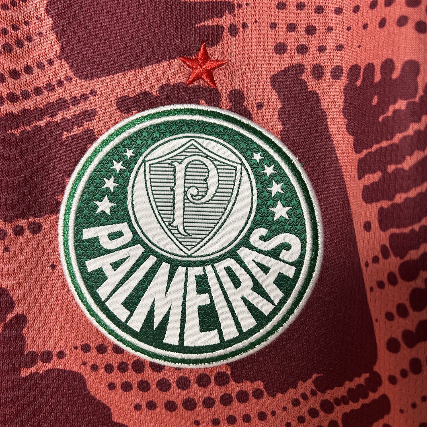 AlphaJersey-Palmeiras 25-26 Red Goalkeeper Jersey - Fans Version