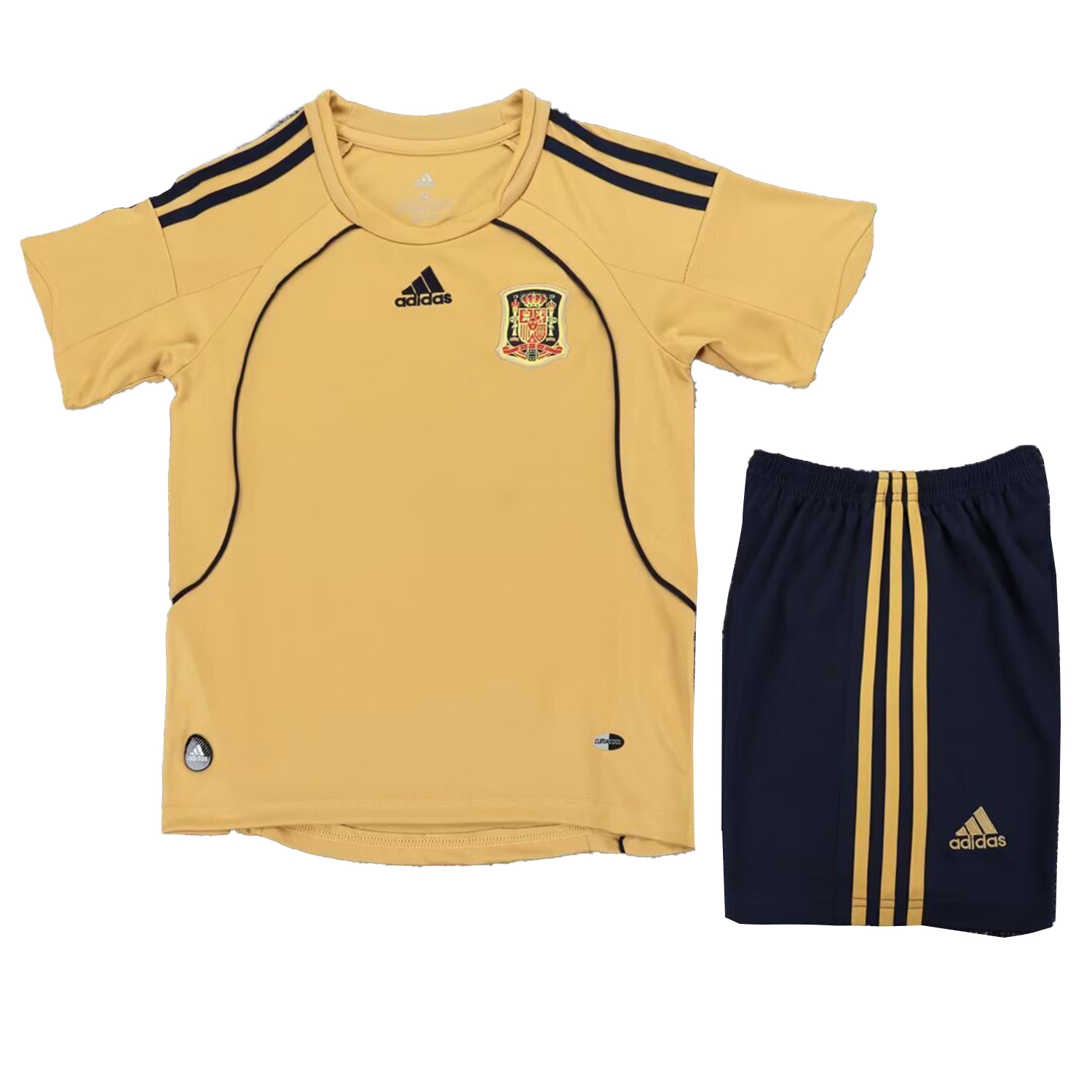 AlphaJersey-Retro Spain 2008 Away Kids Kit