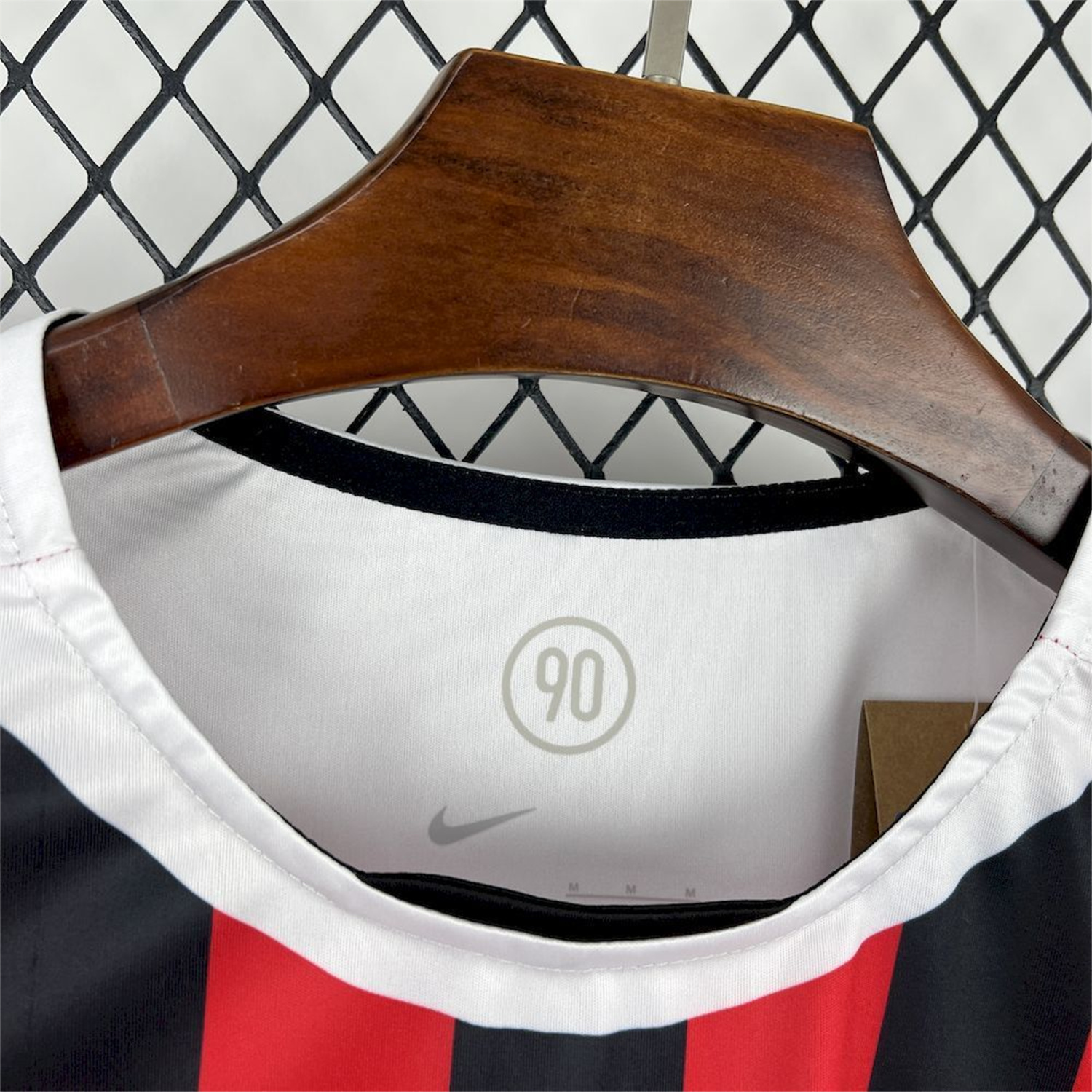 AlphaJersey-Nike 2026 T90 Black And Red Special Jersey