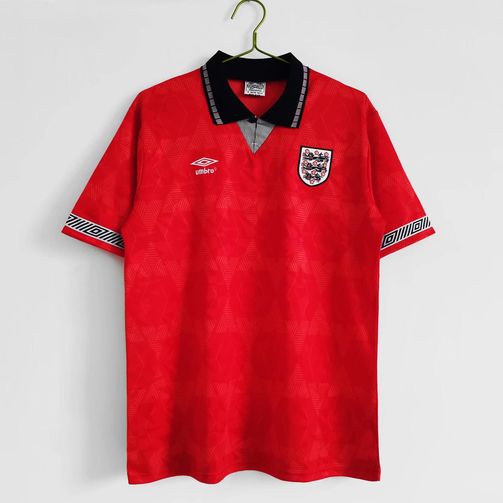 AlphaJersey-Retro England 1990 Away Stadium Jersey