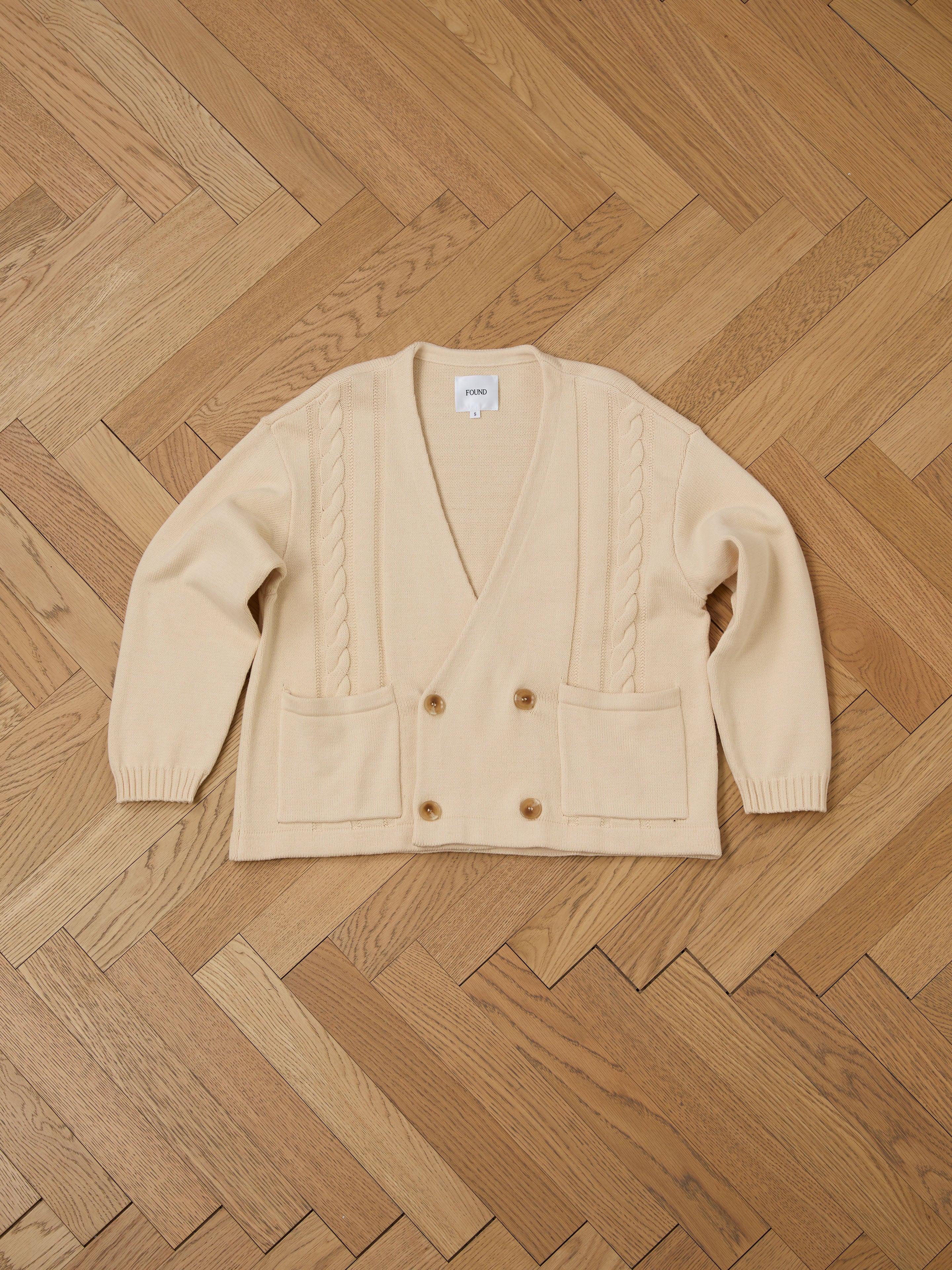 Double Breasted Knit Cardigan | Modern Menswear by yycbvcnbmmnbm