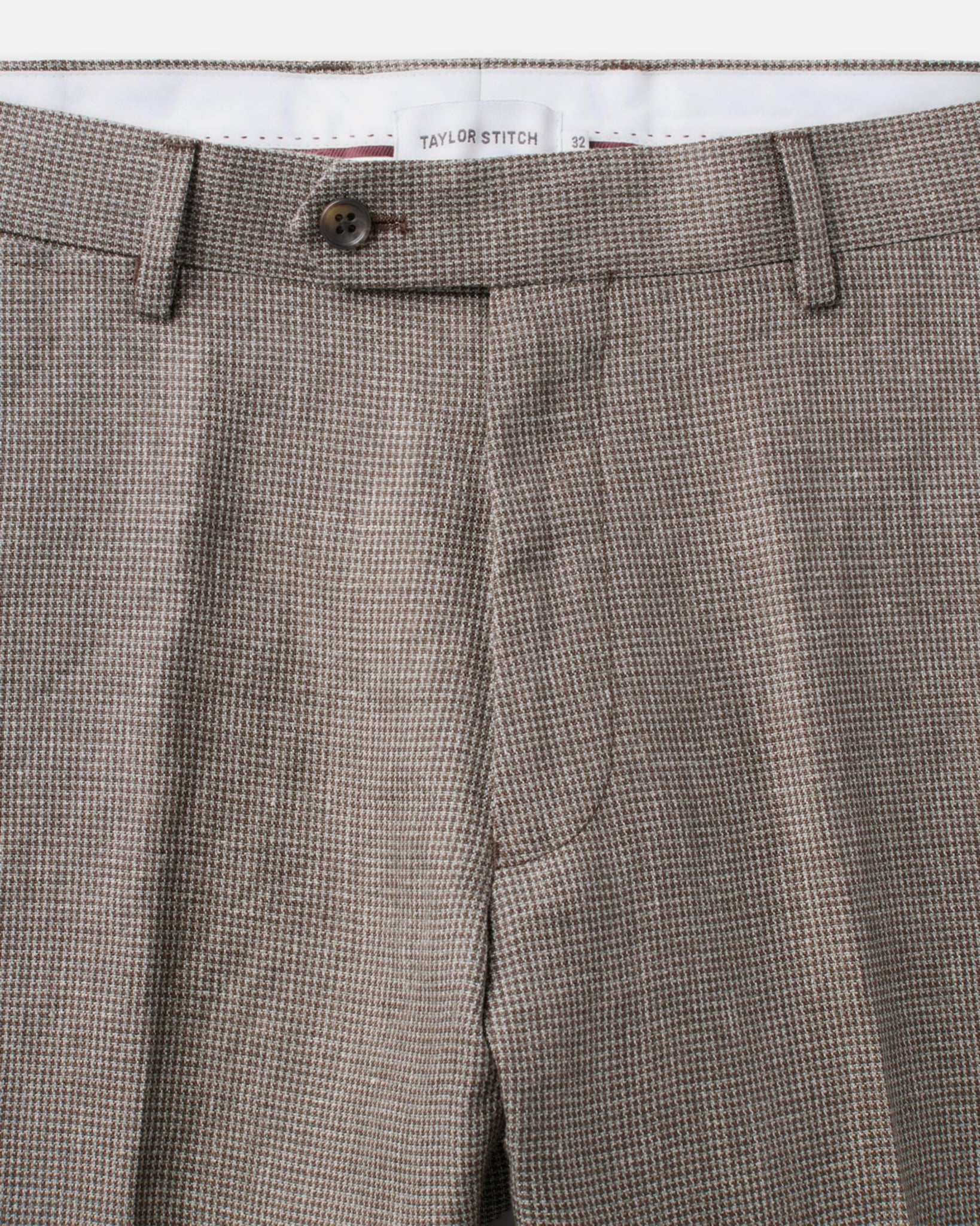 The Stevens Trouser in Morel Micro Check | Modern Menswear by yycbvcnbmmnbm