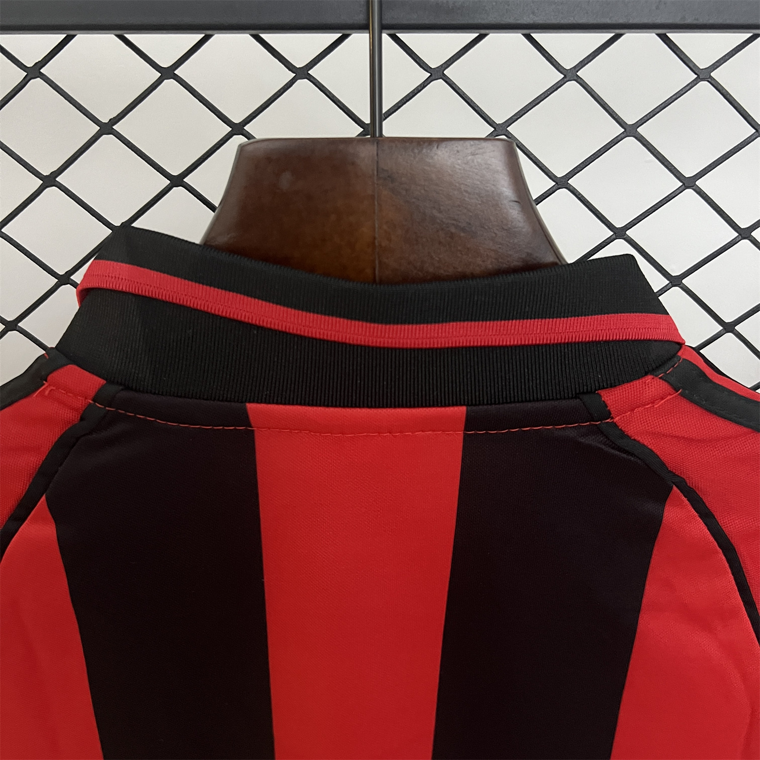 AlphaJersey-Retro AC Milan 1998-99 Home Kids Kit