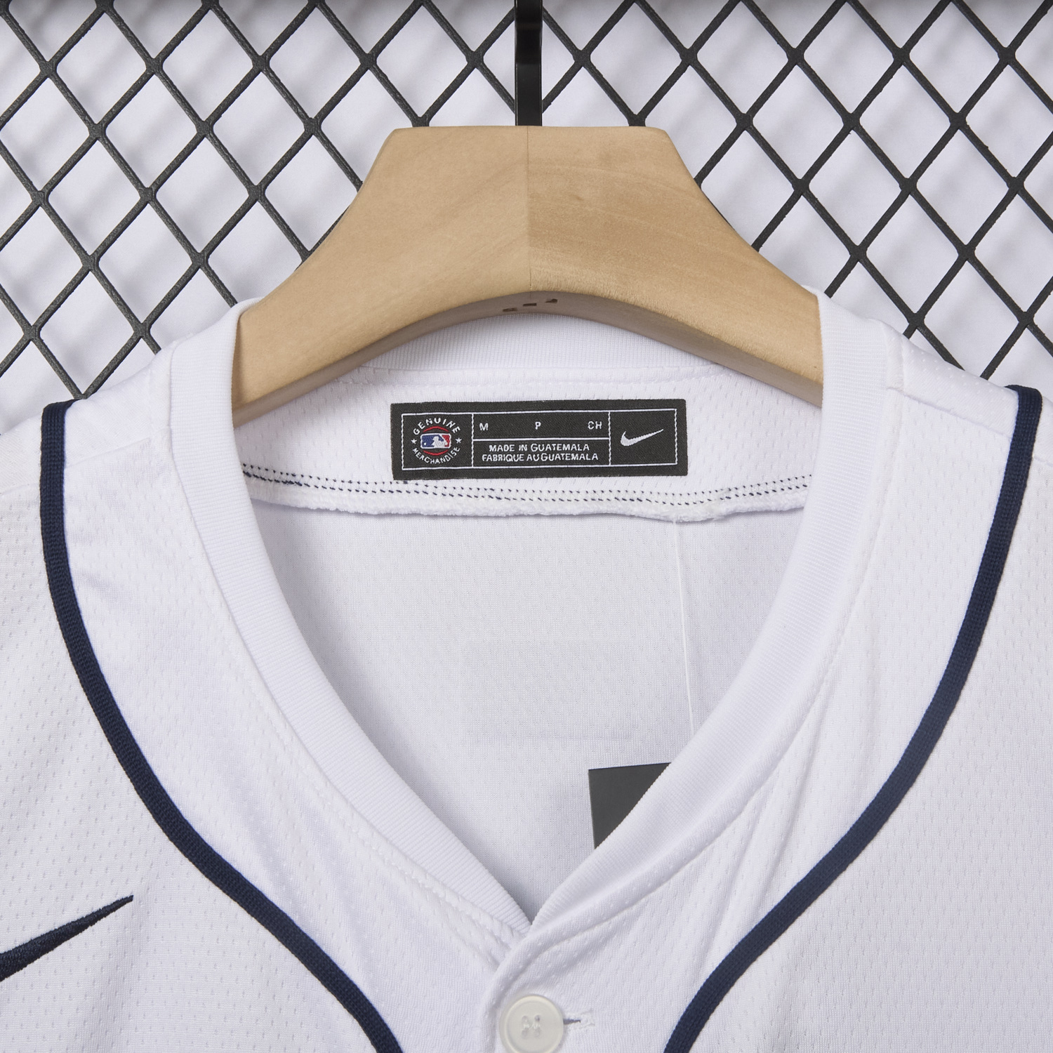 AlphaJersey-Paris Saint-Germain PSG 25-26 White Limited Baseball Jersey