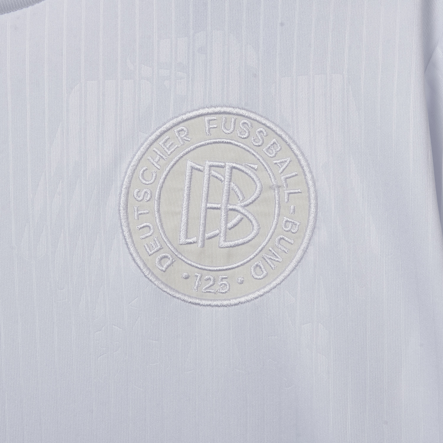 AlphaJersey-Germany 2025 125-Year Anniversary Pure White Long Sleeves Jersey - Fans Version
