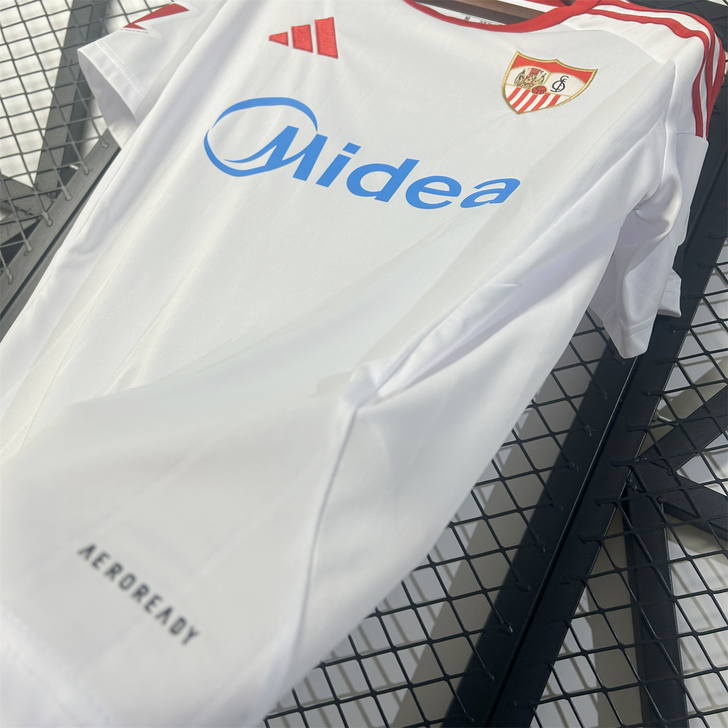 AlphaJersey-Sevilla 25-26 Home White Jersey - Fans Version