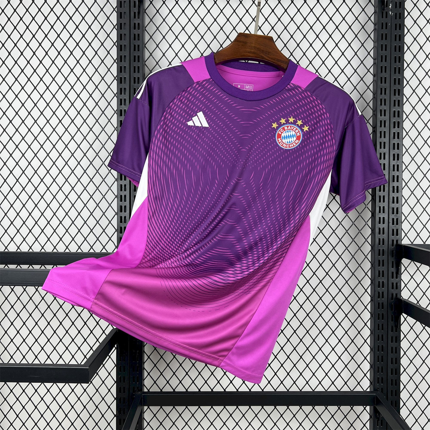 AlphaJersey-Bayern Munich 25-26 Purple Goalkeeper Jersey - Fans Version