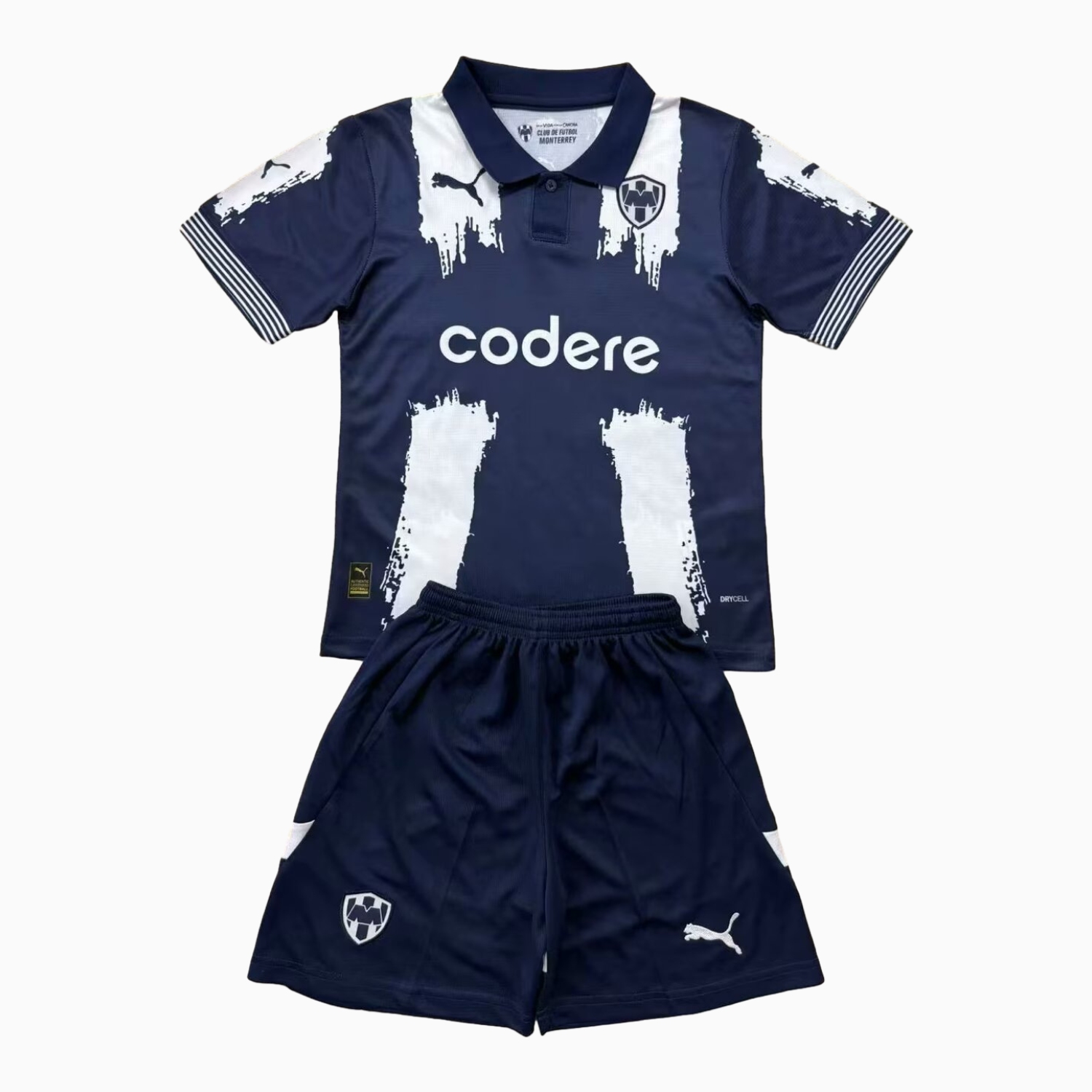 AlphaJersey-Rayados Monterrey 25-26 Club World Cup Home Men's Adult Jersey Set - Fans Version