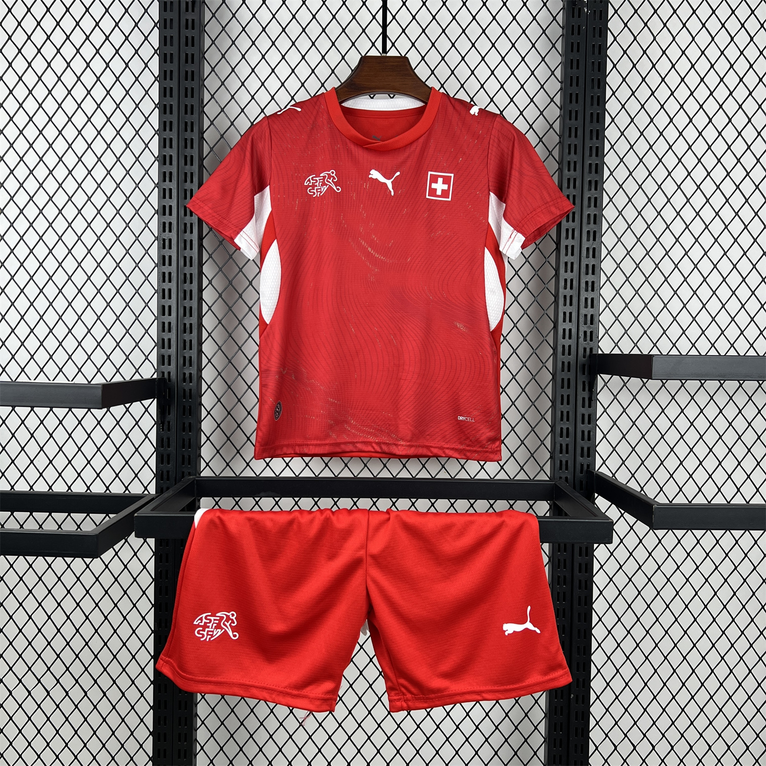 AlphaJersey-Switzerland 2026 Home Kids Kit