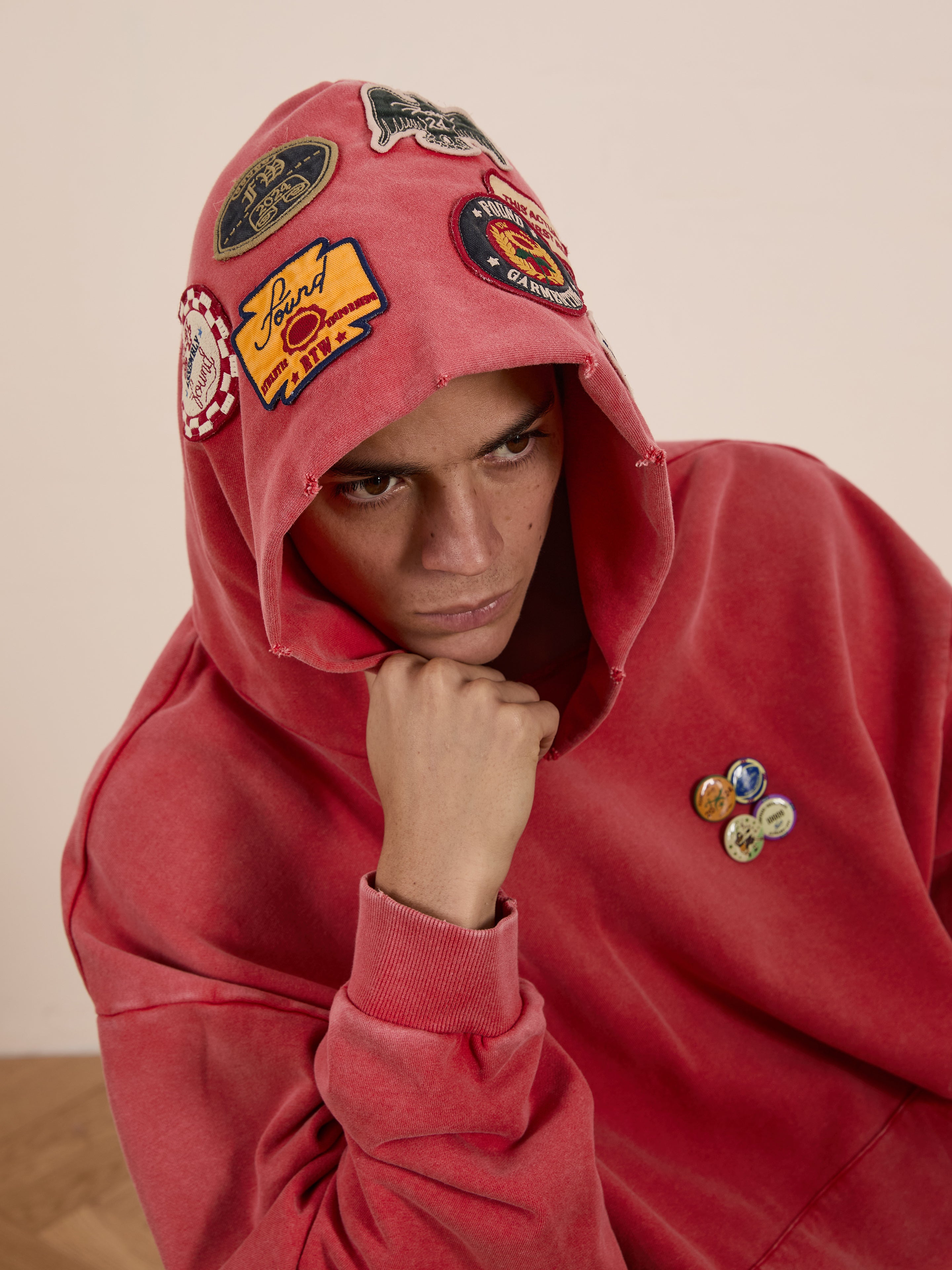 Multi Patch Hoodie | Modern Menswear by yycbvcnbmmnbm