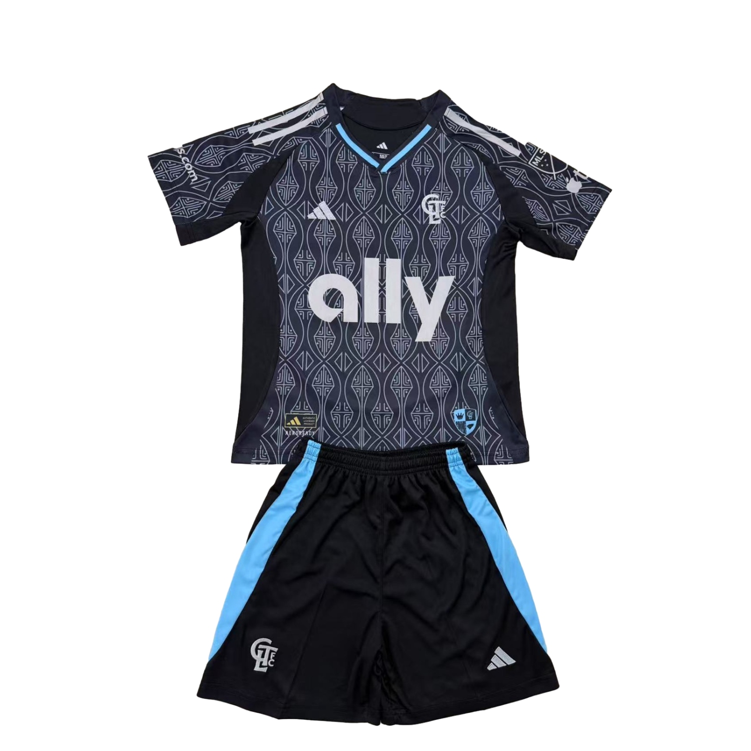 AlphaJersey-Charlotte 25-26 Away Men's Adult Jersey Set - Fans Version
