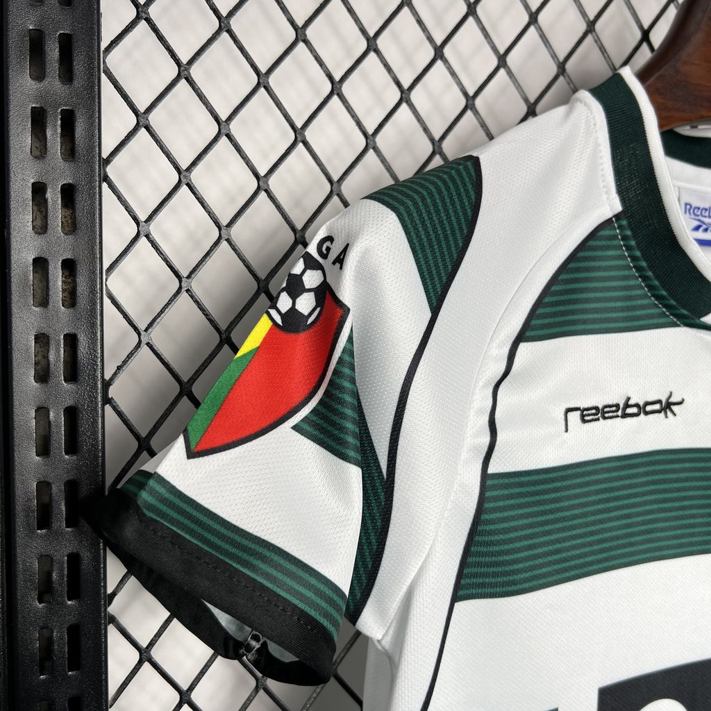 AlphaJersey-Retro Sporting CP 2001-03 Home Stadium Kids Kit