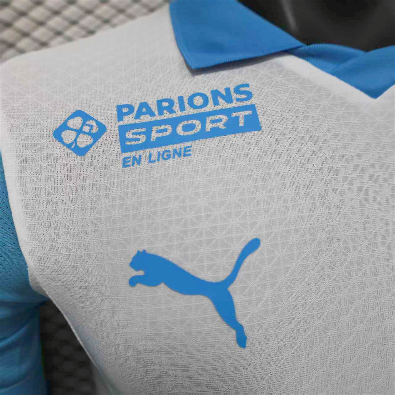 AlphaJersey-Marseille 25-26 Home Jersey - Player Version