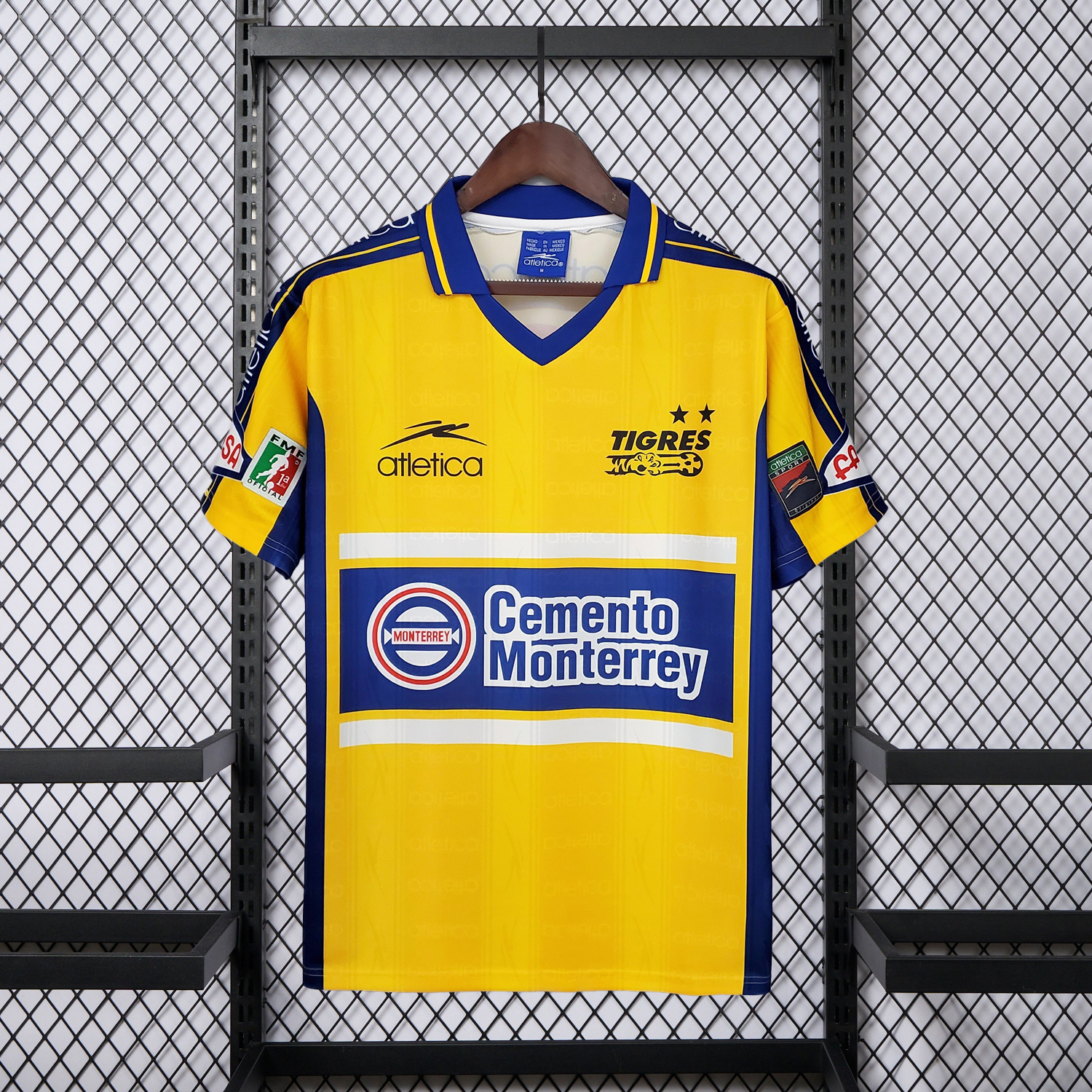 AlphaJersey-Retro Tigres UANL 1999-00 Home Jersey