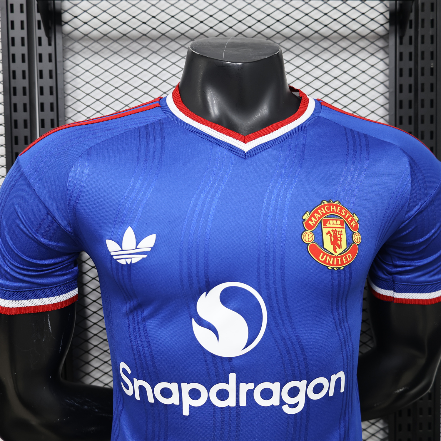 AlphaJersey-Manchester United 26-27 Snapdragon Blue Special Jersey - Player Version