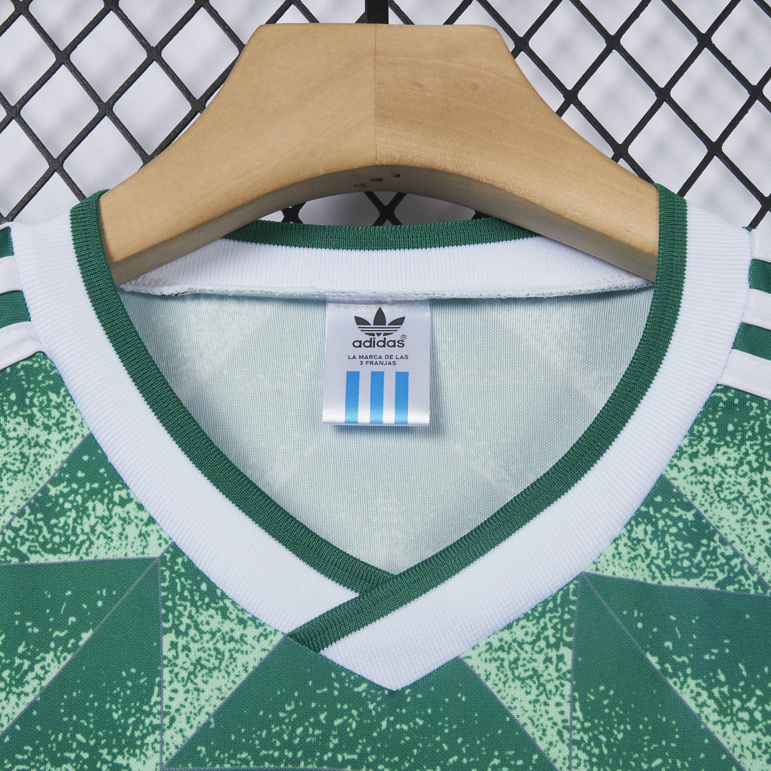 AlphaJersey-Retro Germany 1990 Away Green Jersey